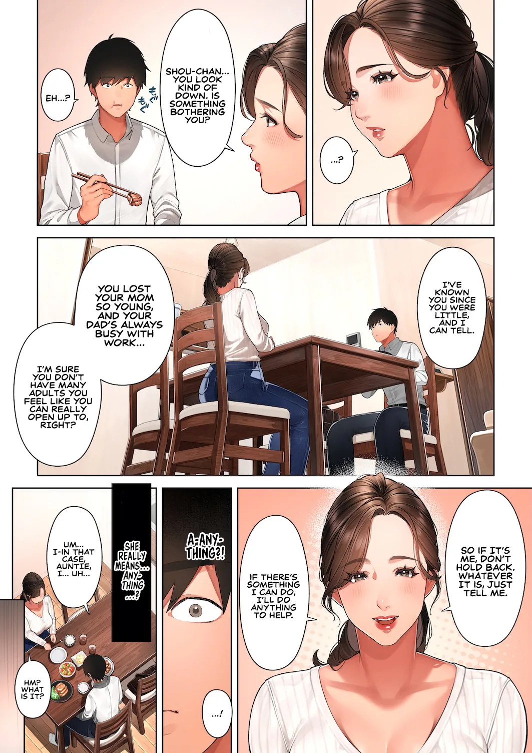 Kyouko, the Mother of My Childhood Friend [Sakura no Tomoru Hi e] Chapter 1 – page 8