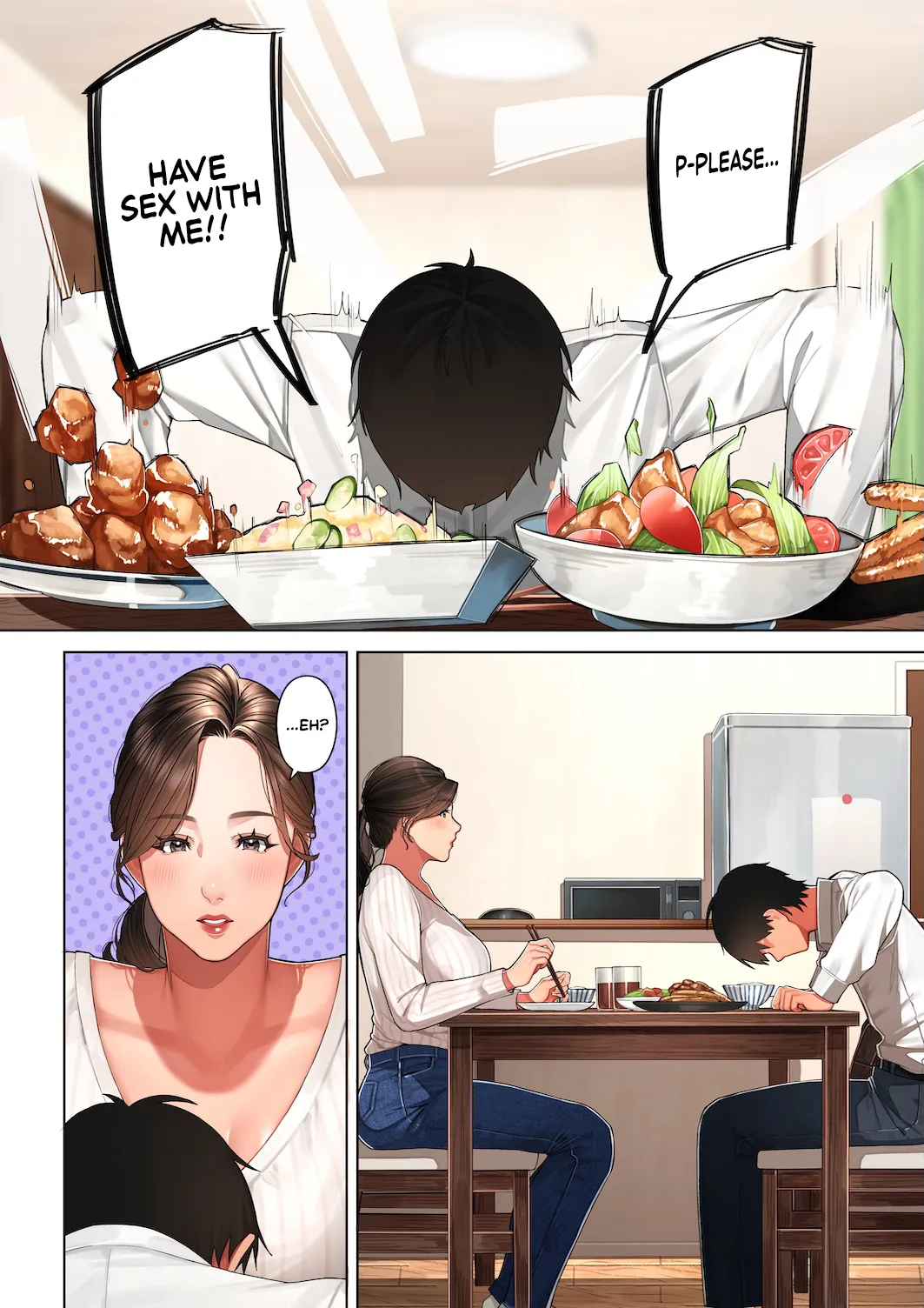 Kyouko, the Mother of My Childhood Friend [Sakura no Tomoru Hi e] Chapter 1 – page 9