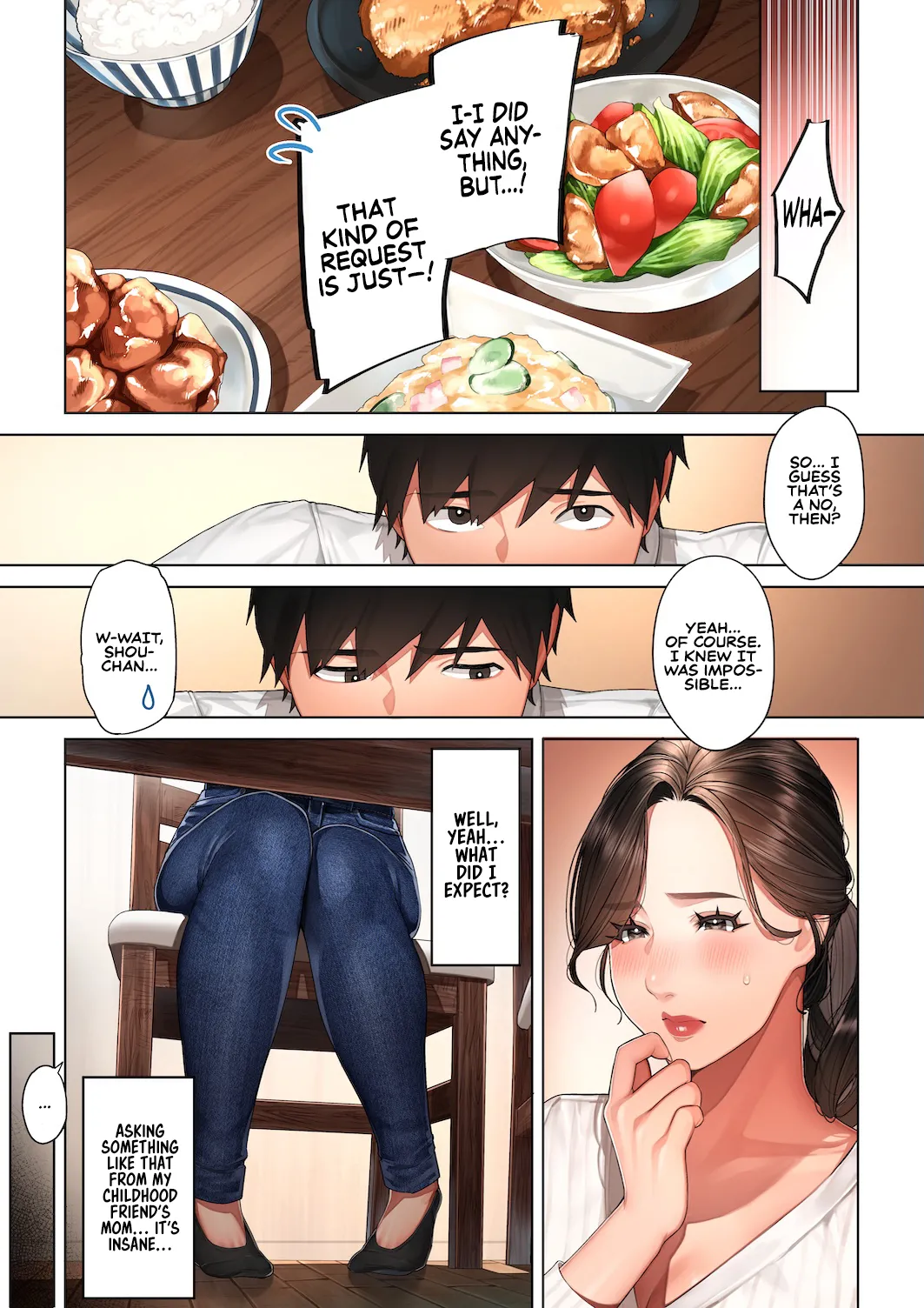 Kyouko, the Mother of My Childhood Friend [Sakura no Tomoru Hi e] Chapter 1 – page 10