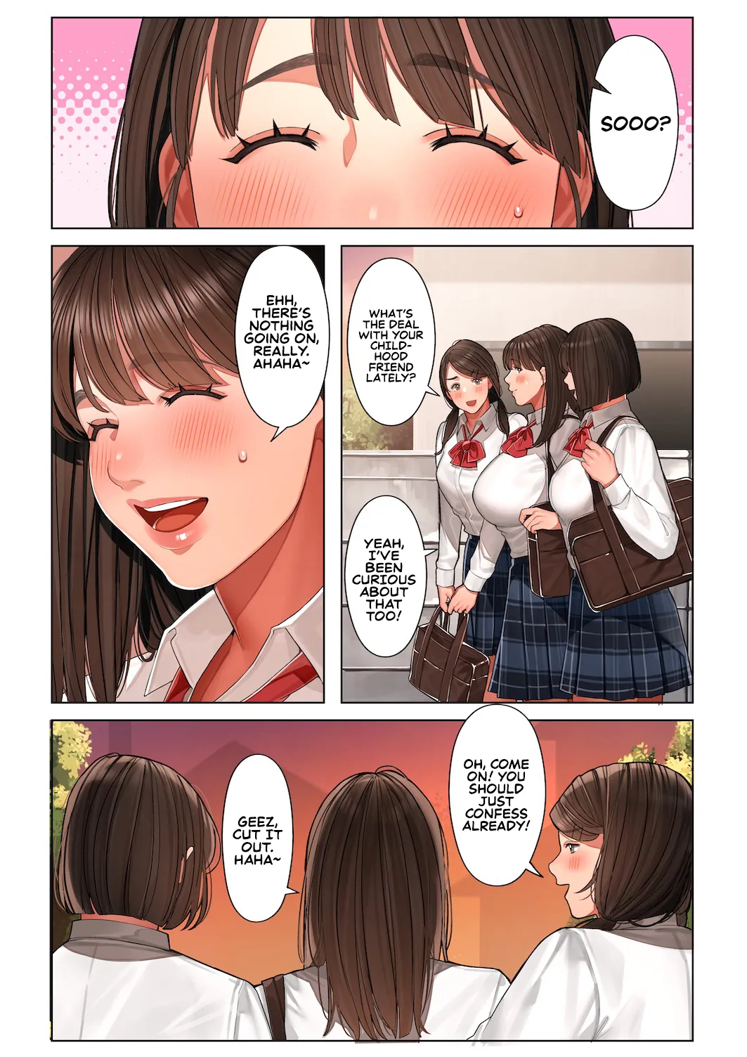 Kyouko, the Mother of My Childhood Friend [Sakura no Tomoru Hi e] Chapter 1 – page 57