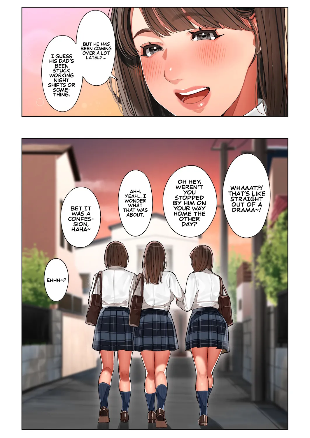 Kyouko, the Mother of My Childhood Friend [Sakura no Tomoru Hi e] Chapter 1 – page 58