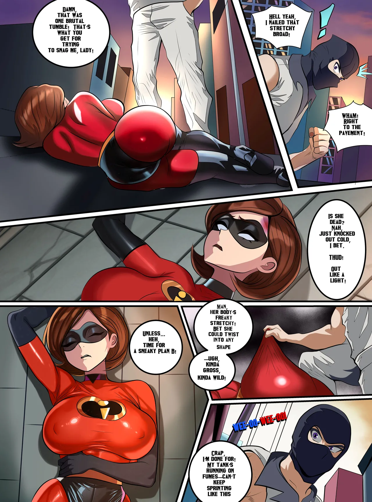 Elastigirl's Mistake (The Incredibles) [Charuzart] Chapter 1 – page 3