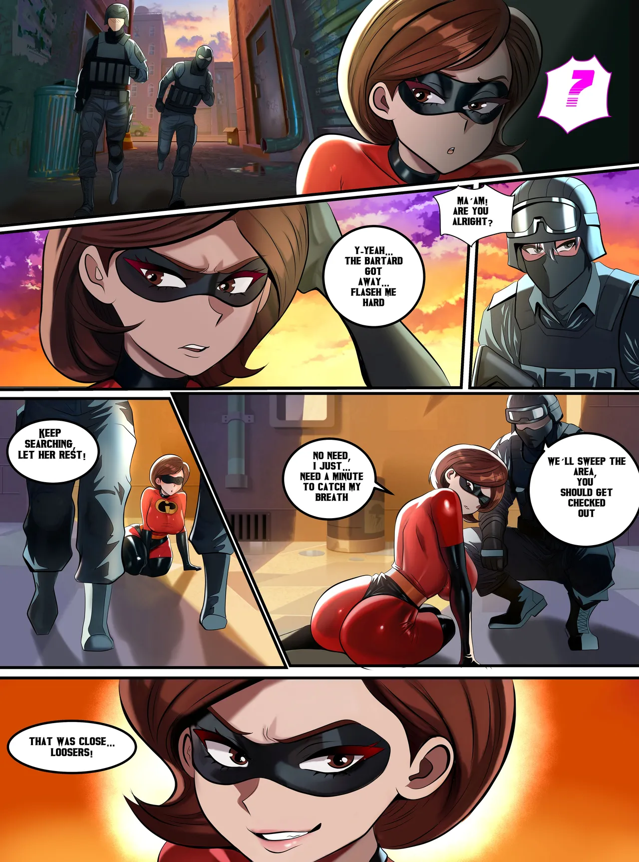 Elastigirl's Mistake (The Incredibles) [Charuzart] Chapter 1 – page 6