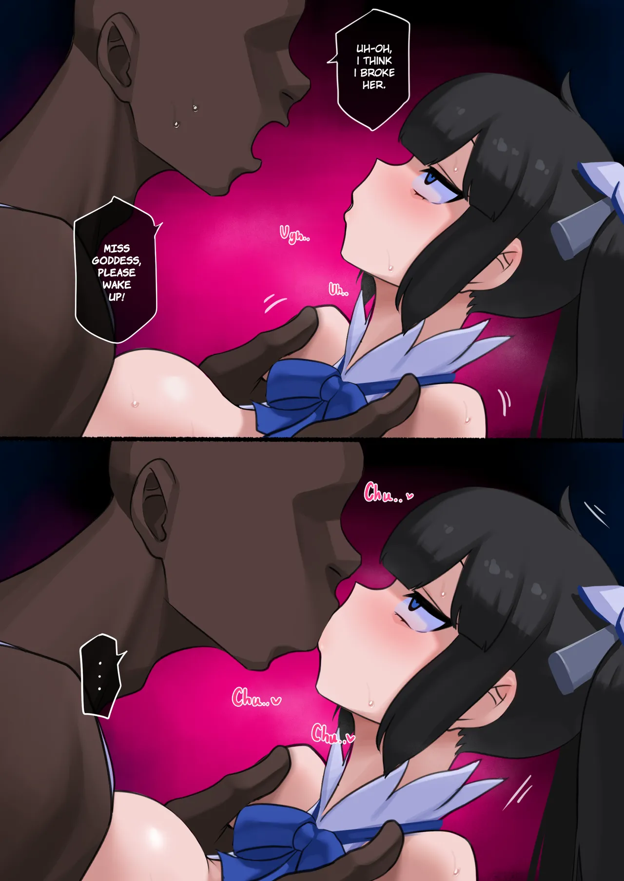 Hestia NTR (Picking up Girls in a Dungeon) [Punpunn] Chapter 1 – page 32