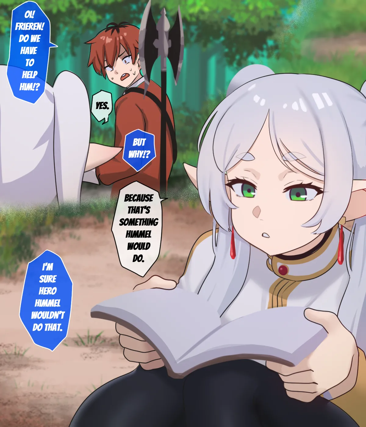 Fern NTR (Sousou no Frieren) [Punpunn] Chapter 1 – page 6