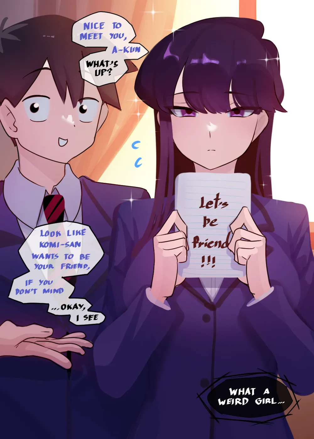 Komi's NTR // Komi's Mom [Punpunn] Chapter 1 – page 1
