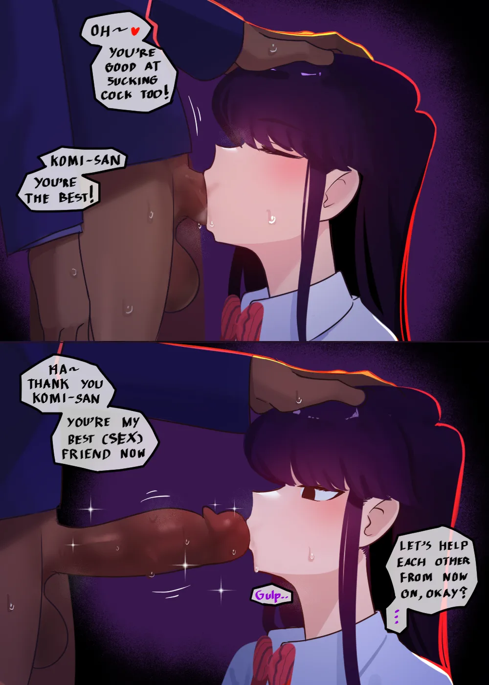 Komi's NTR // Komi's Mom [Punpunn] Chapter 1 – page 14