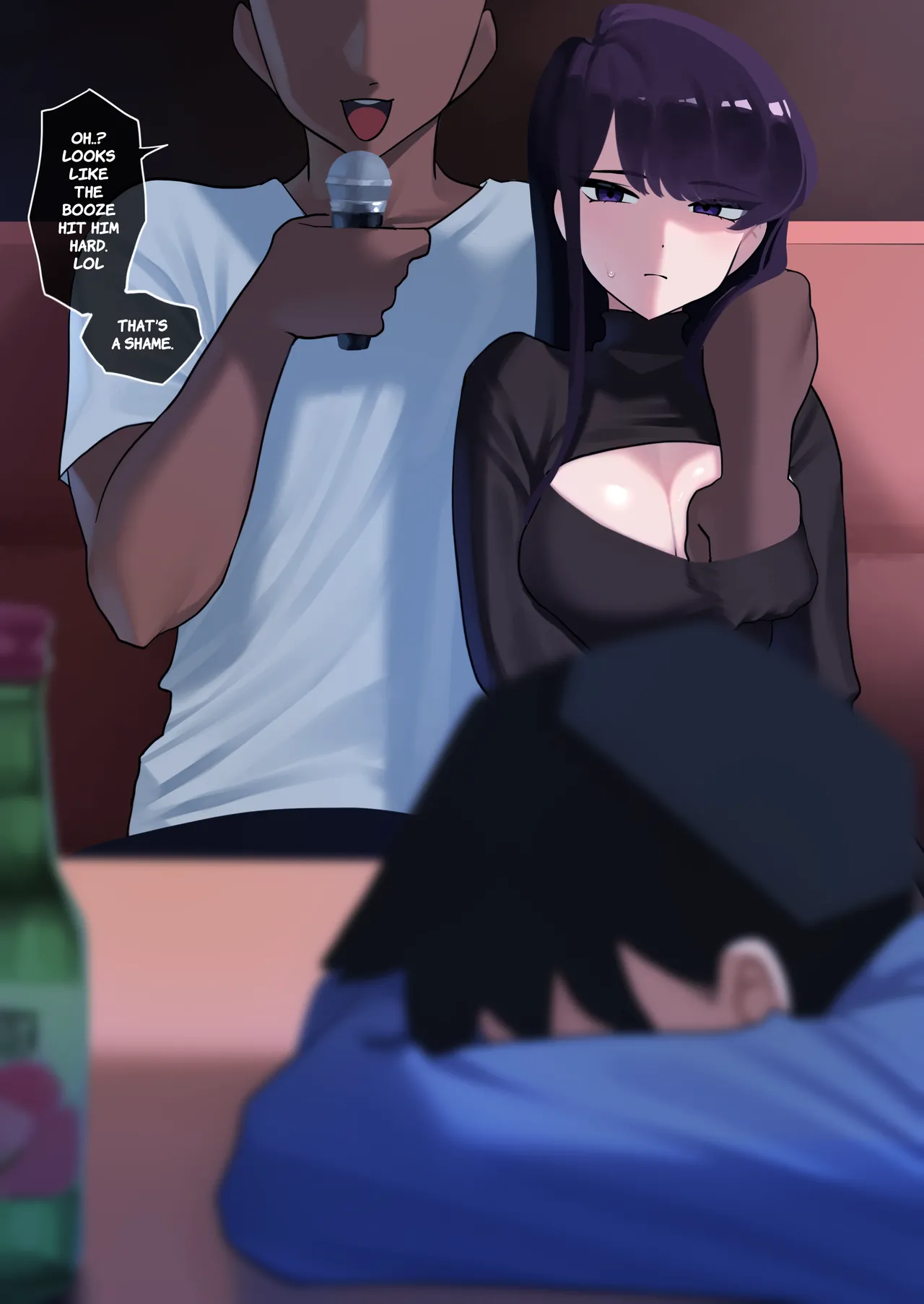 Karaoke Komi NTR (Komi-san wa, Komyushou desu) [Punpunn] Chapter 1 – page 1