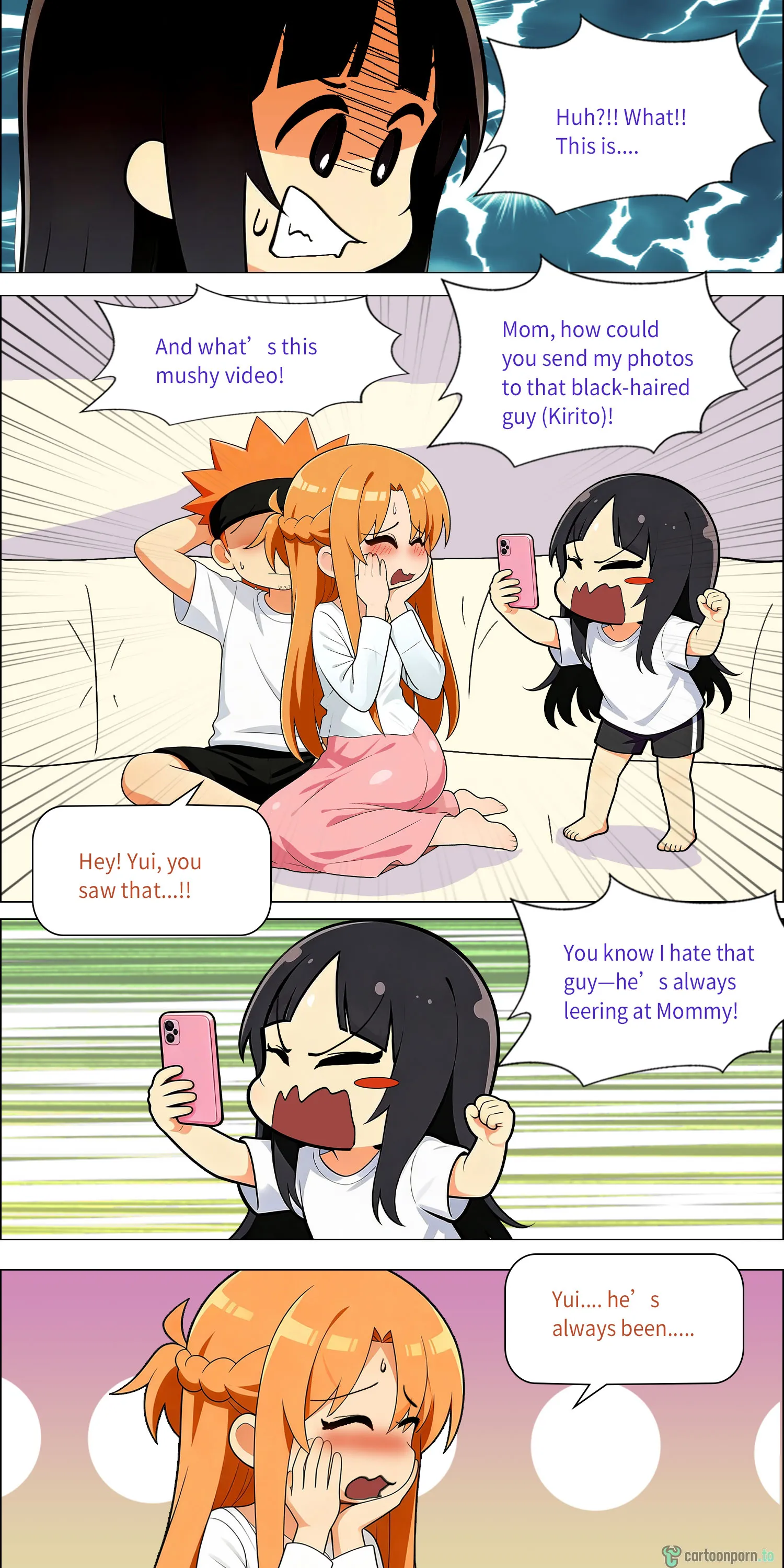 Asuna Family NTR (Sword Art Online) [Zhi Yitiaomiao) Chapter 1 – page 639