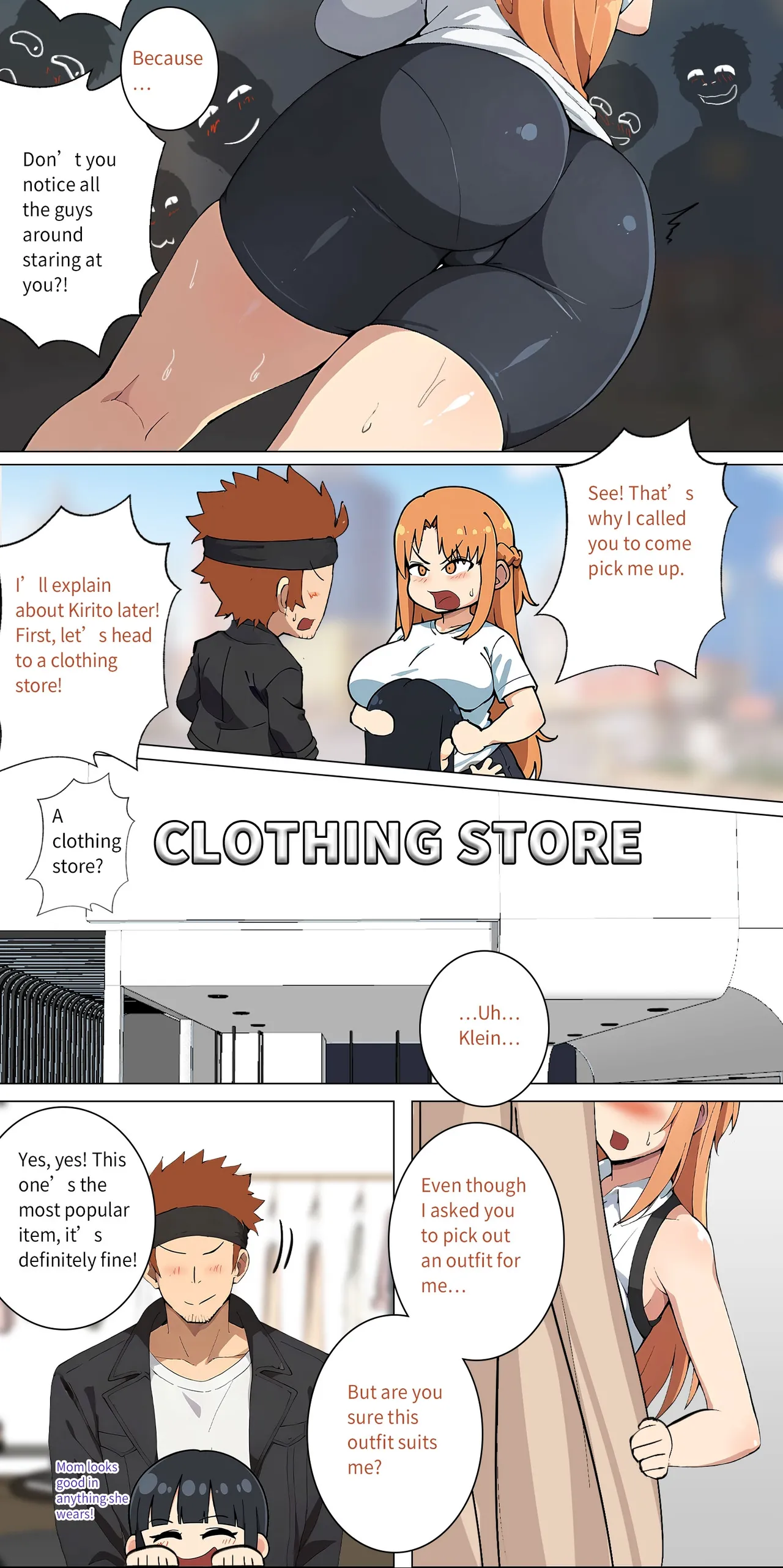 Asuna Family NTR (Sword Art Online) [Zhi Yitiaomiao) Chapter 1 – page 144