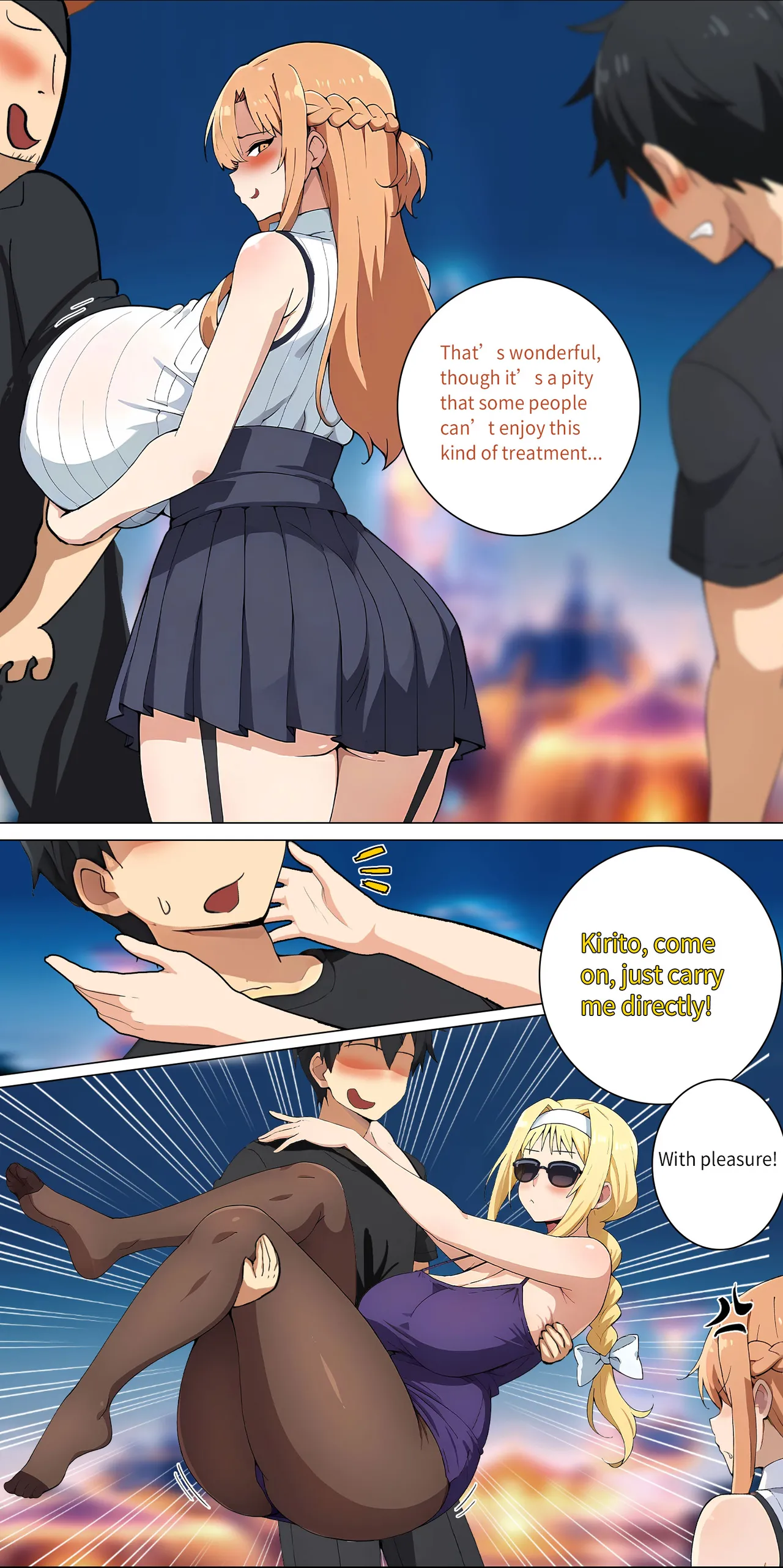 Asuna Family NTR (Sword Art Online) [Zhi Yitiaomiao) Chapter 1 – page 150