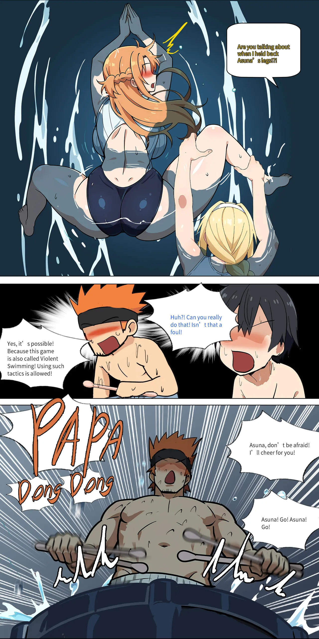 Asuna Family NTR (Sword Art Online) [Zhi Yitiaomiao) Chapter 1 – page 334