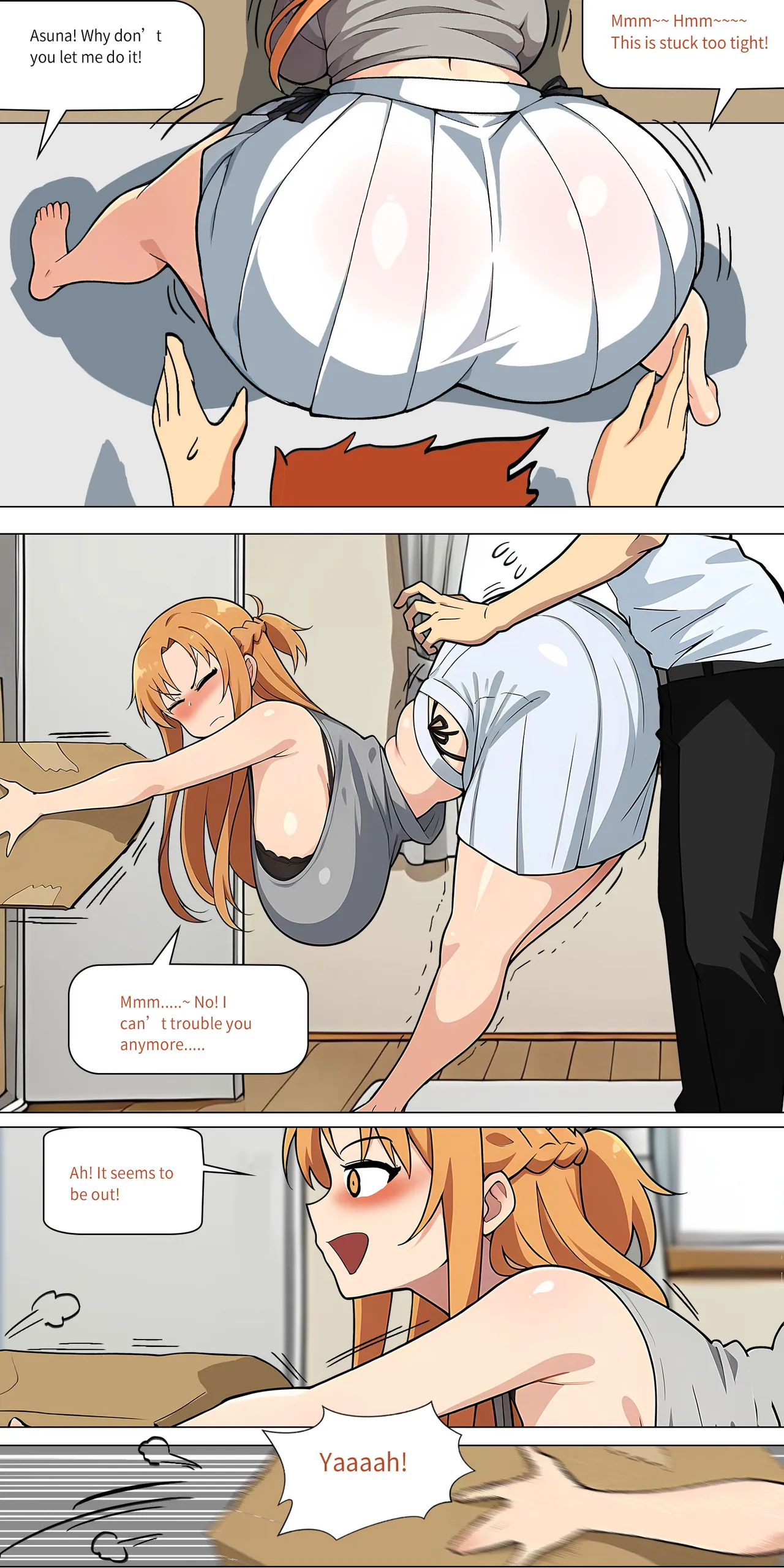 Asuna Family NTR (Sword Art Online) [Zhi Yitiaomiao) Chapter 1 – page 356