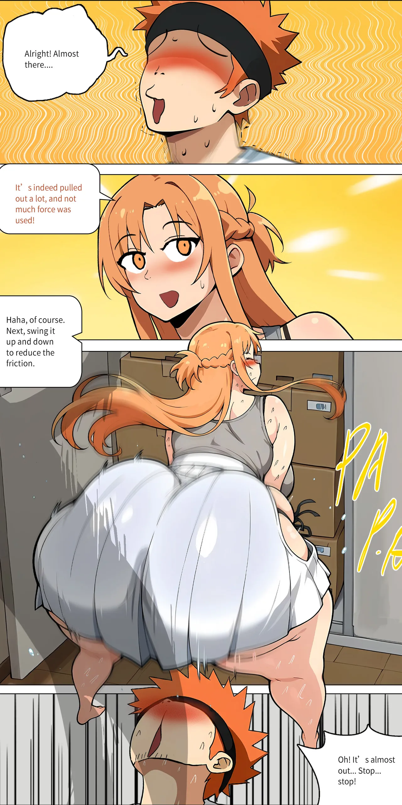 Asuna Family NTR (Sword Art Online) [Zhi Yitiaomiao) Chapter 1 – page 374