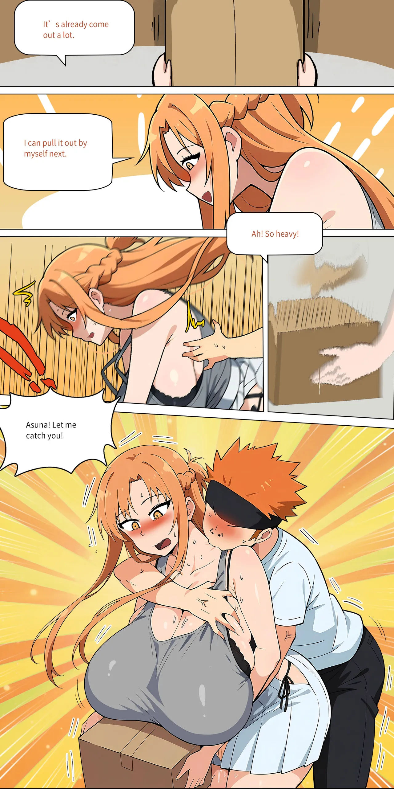 Asuna Family NTR (Sword Art Online) [Zhi Yitiaomiao) Chapter 1 – page 375