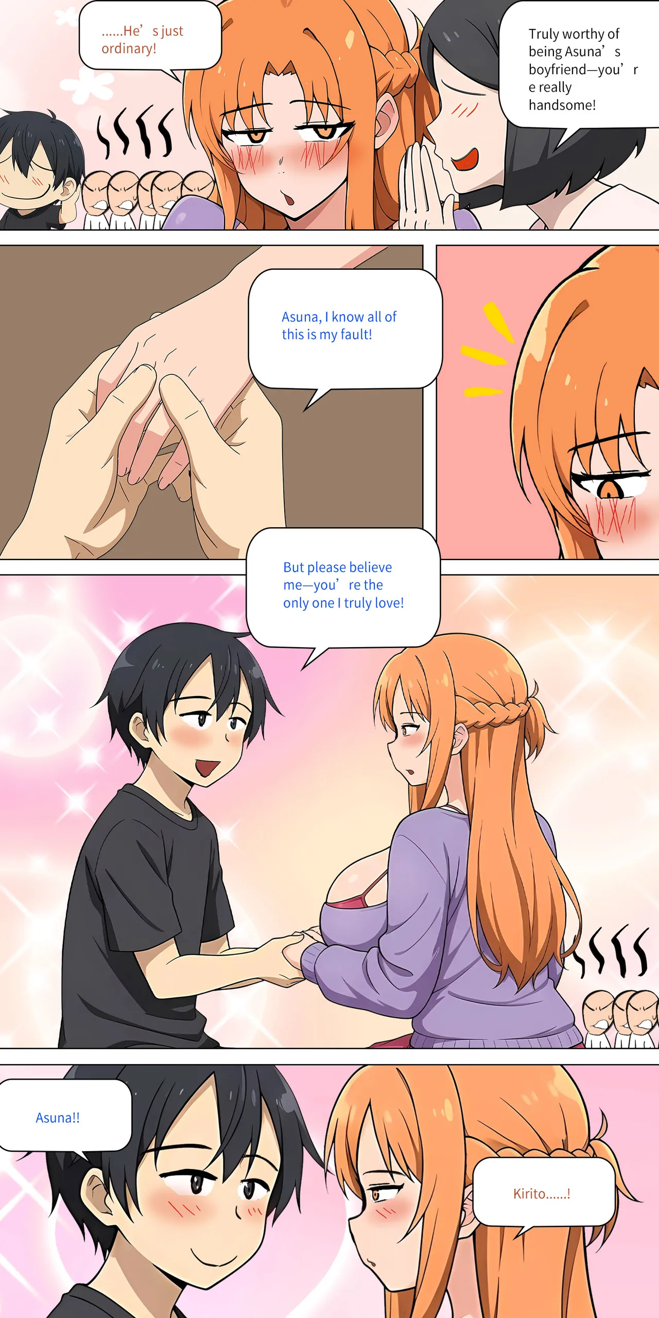 Asuna Family NTR (Sword Art Online) [Zhi Yitiaomiao) Chapter 1 – page 464