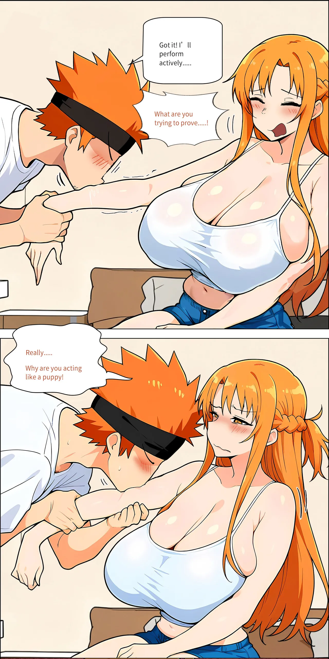 Asuna Family NTR (Sword Art Online) [Zhi Yitiaomiao) Chapter 1 – page 575