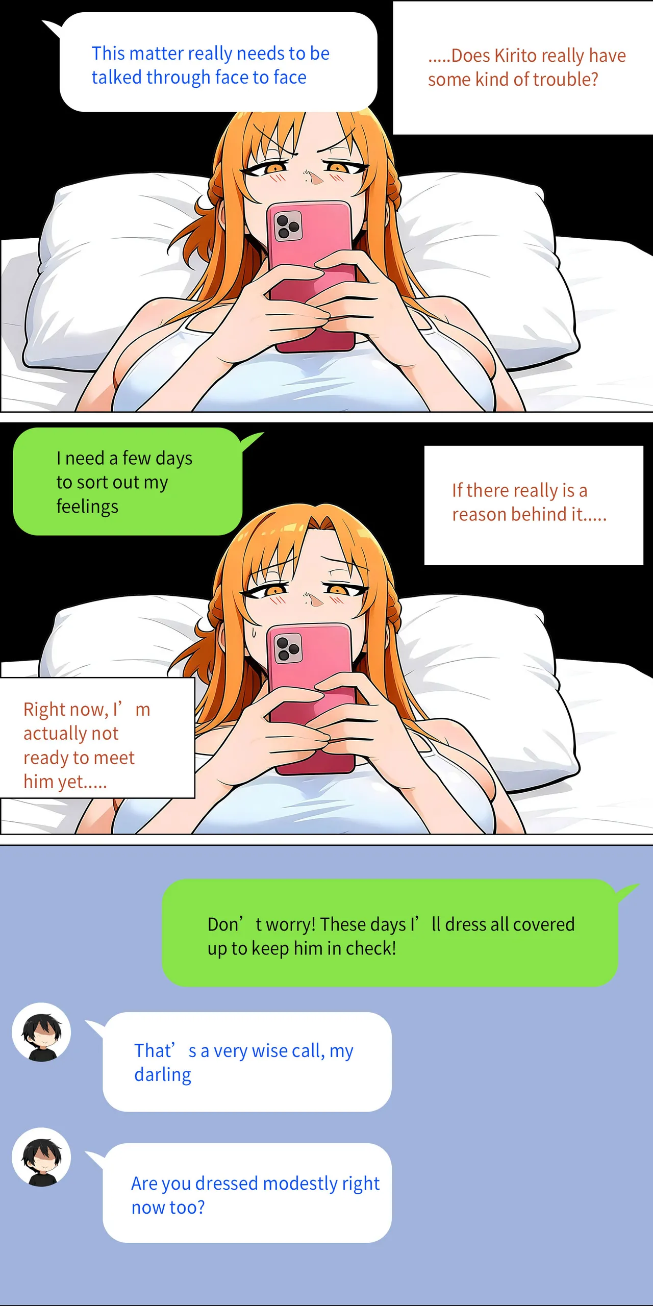 Asuna Family NTR (Sword Art Online) [Zhi Yitiaomiao) Chapter 1 – page 597