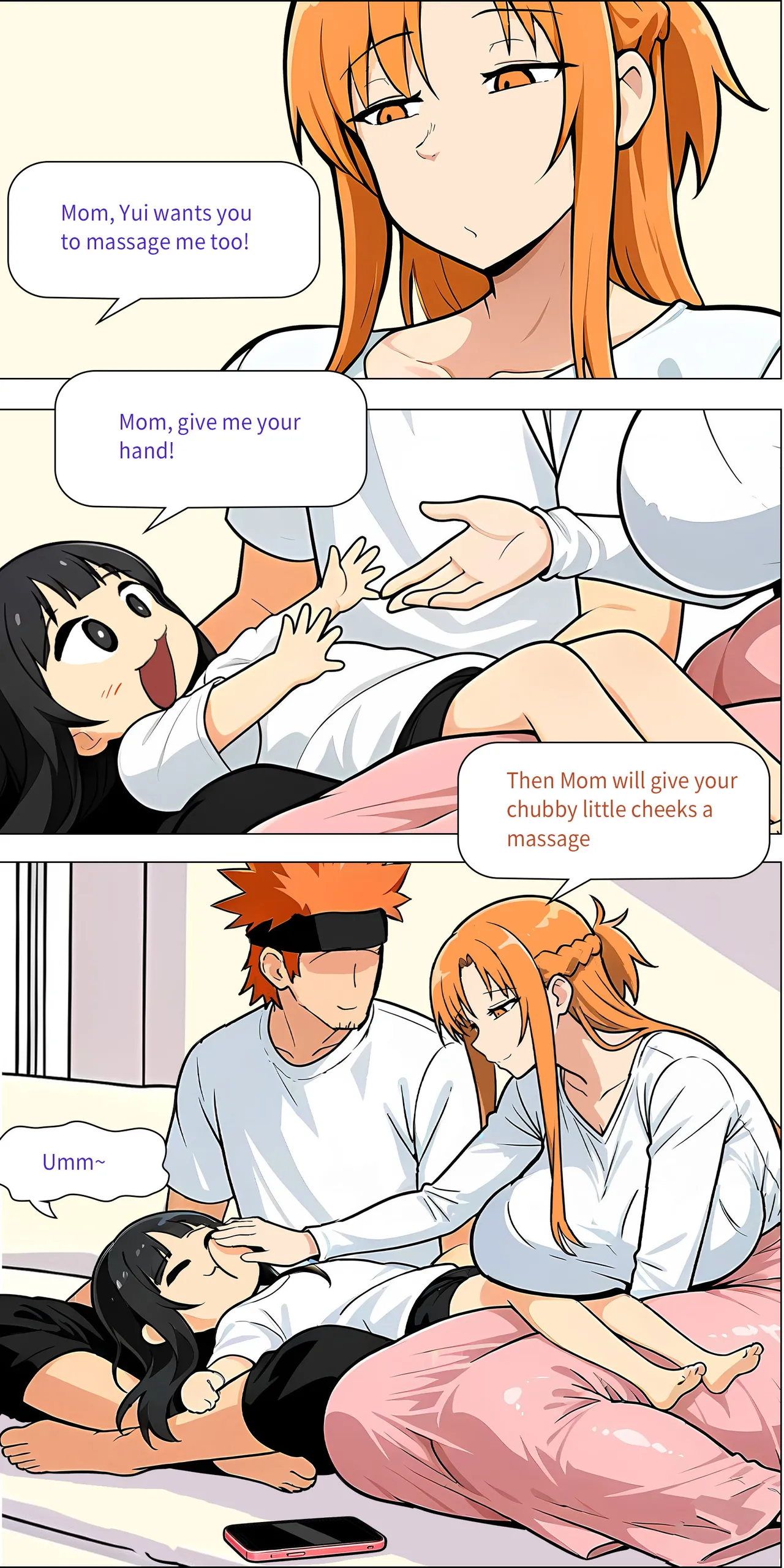 Asuna Family NTR (Sword Art Online) [Zhi Yitiaomiao) Chapter 1 – page 600