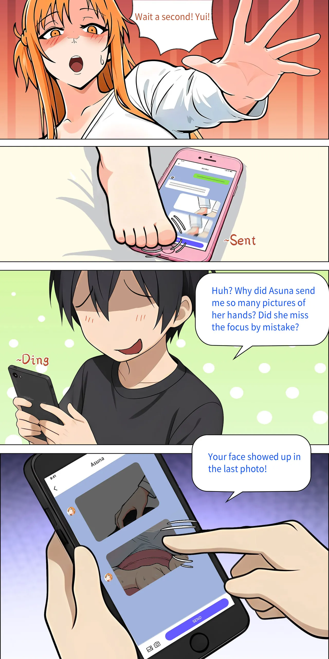 Asuna Family NTR (Sword Art Online) [Zhi Yitiaomiao) Chapter 1 – page 611
