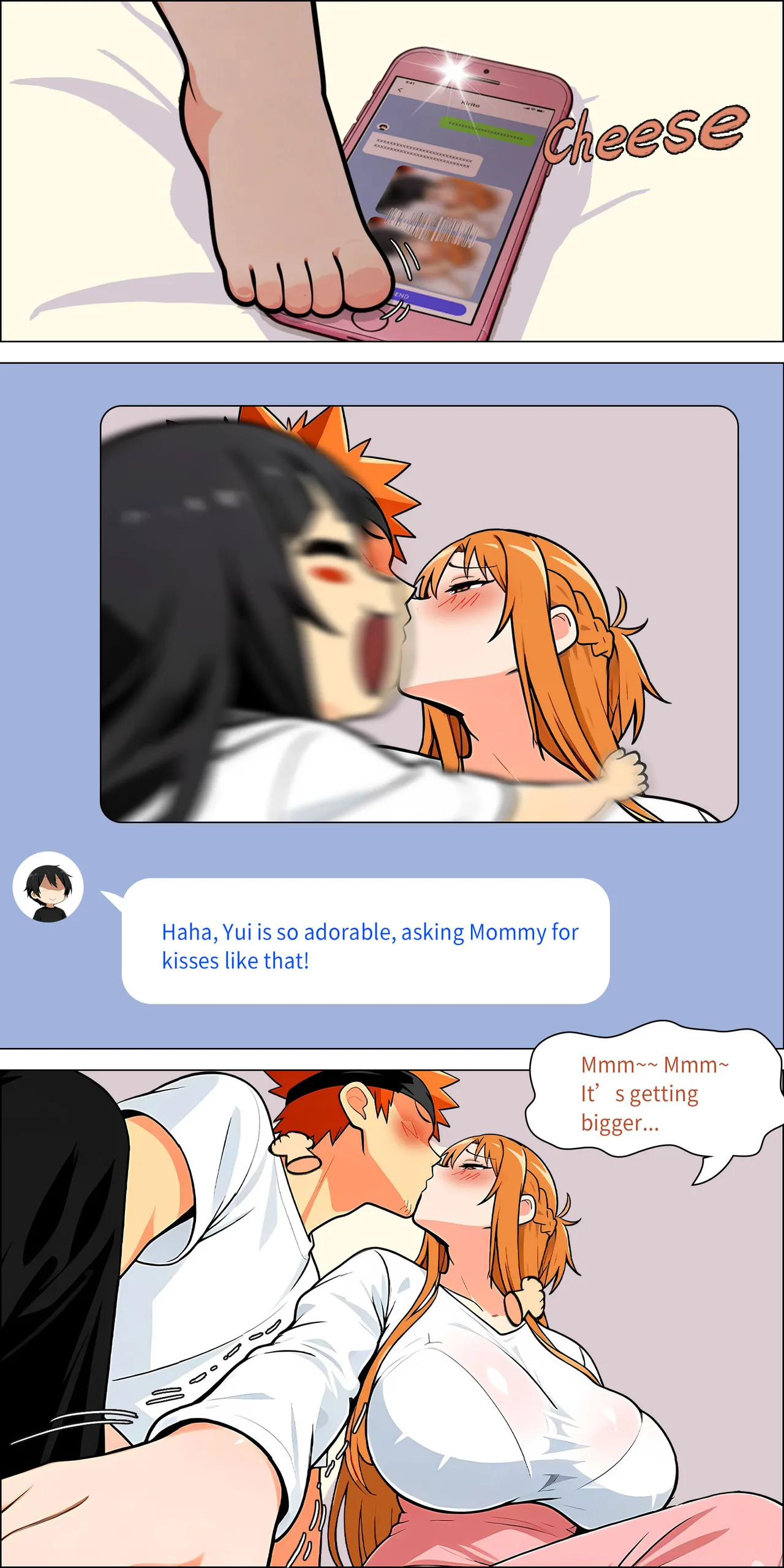 Asuna Family NTR (Sword Art Online) [Zhi Yitiaomiao) Chapter 1 – page 615