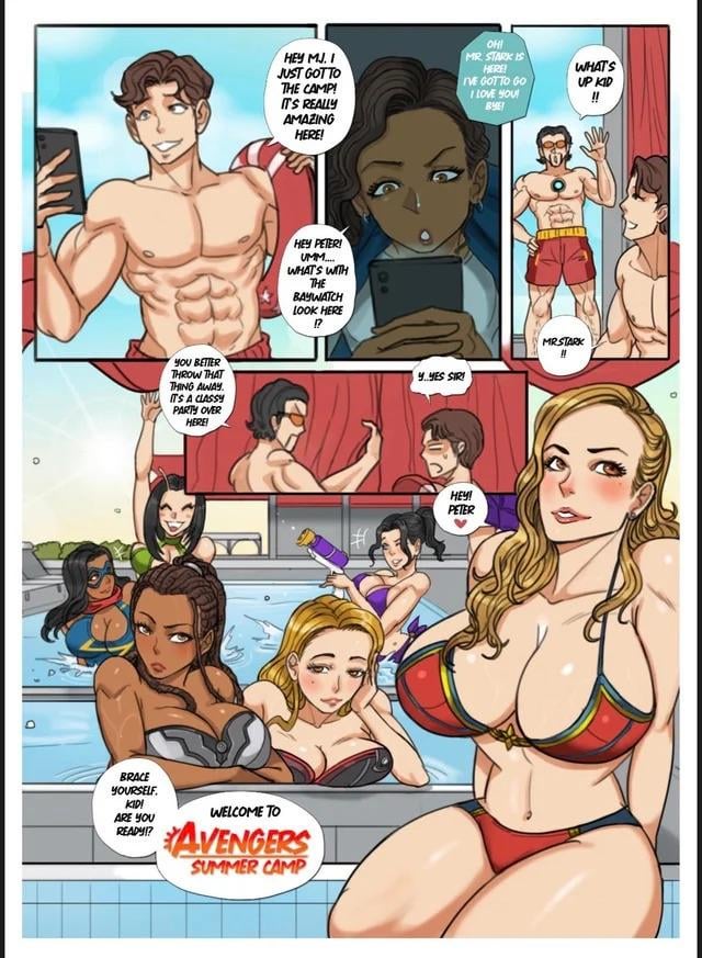 Avengers Summer Camp - Black Widow [Tora Tora] Chapter 1 – page 3
