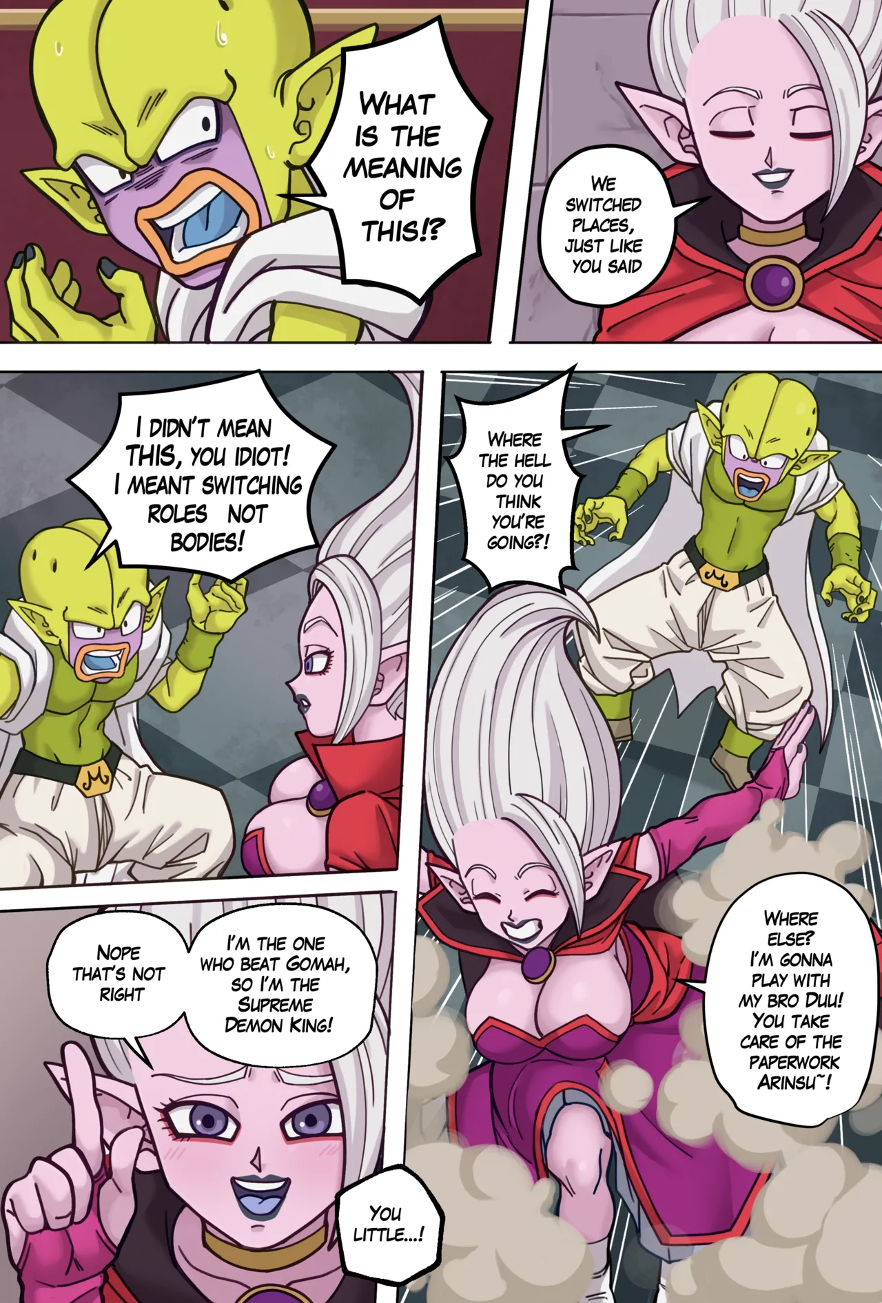 Dragon Ball Daima Body Change [AxlexCima] Chapter 1 – page 8