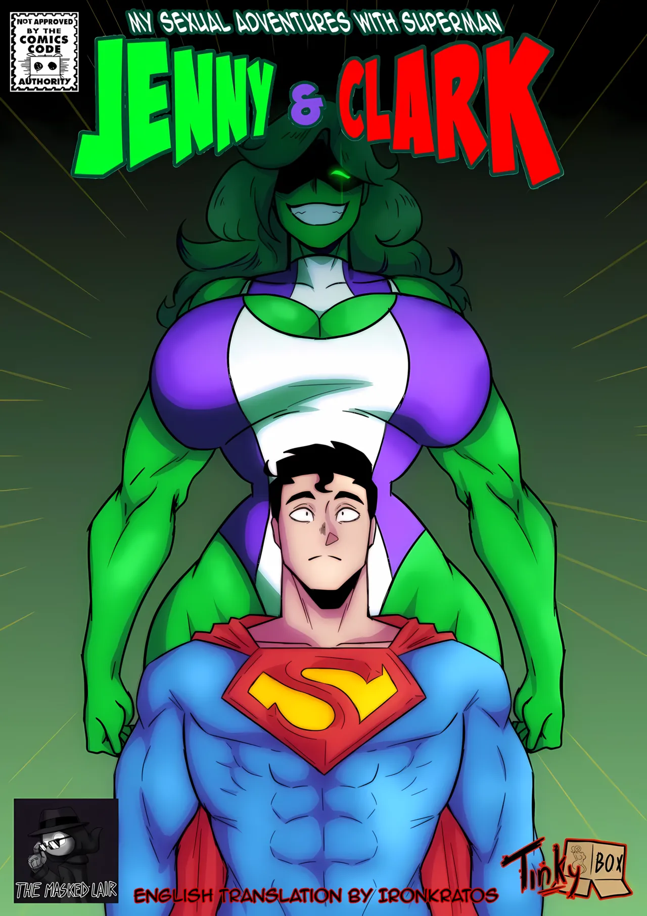 Jenny &amp; Clark: My Sexual Adventures with Superman (Superman &amp; Hulk) [Tinkybox] Chapter 1 – page 1