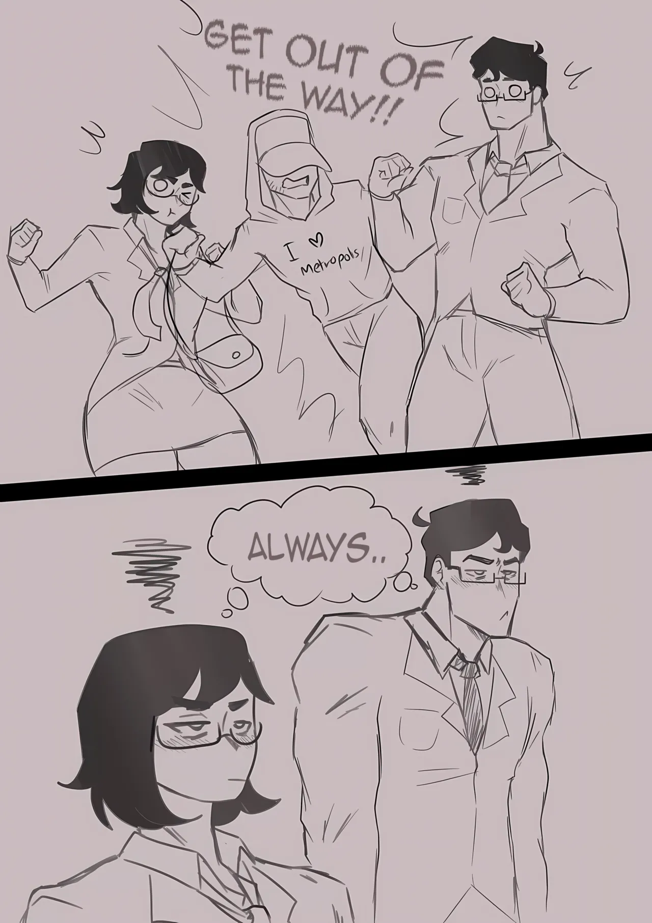 Jenny &amp; Clark: My Sexual Adventures with Superman (Superman &amp; Hulk) [Tinkybox] Chapter 1 – page 10