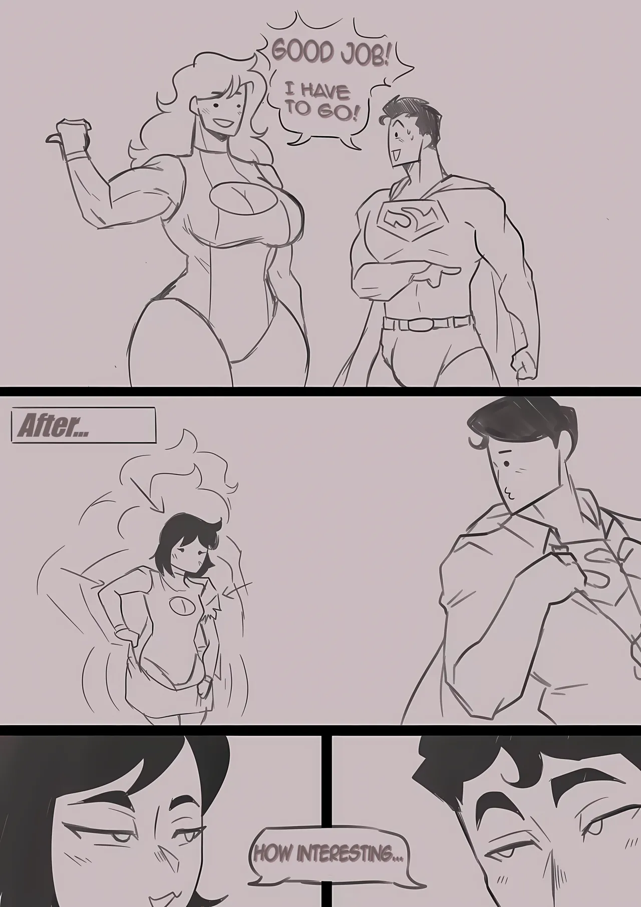 Jenny &amp; Clark: My Sexual Adventures with Superman (Superman &amp; Hulk) [Tinkybox] Chapter 1 – page 16