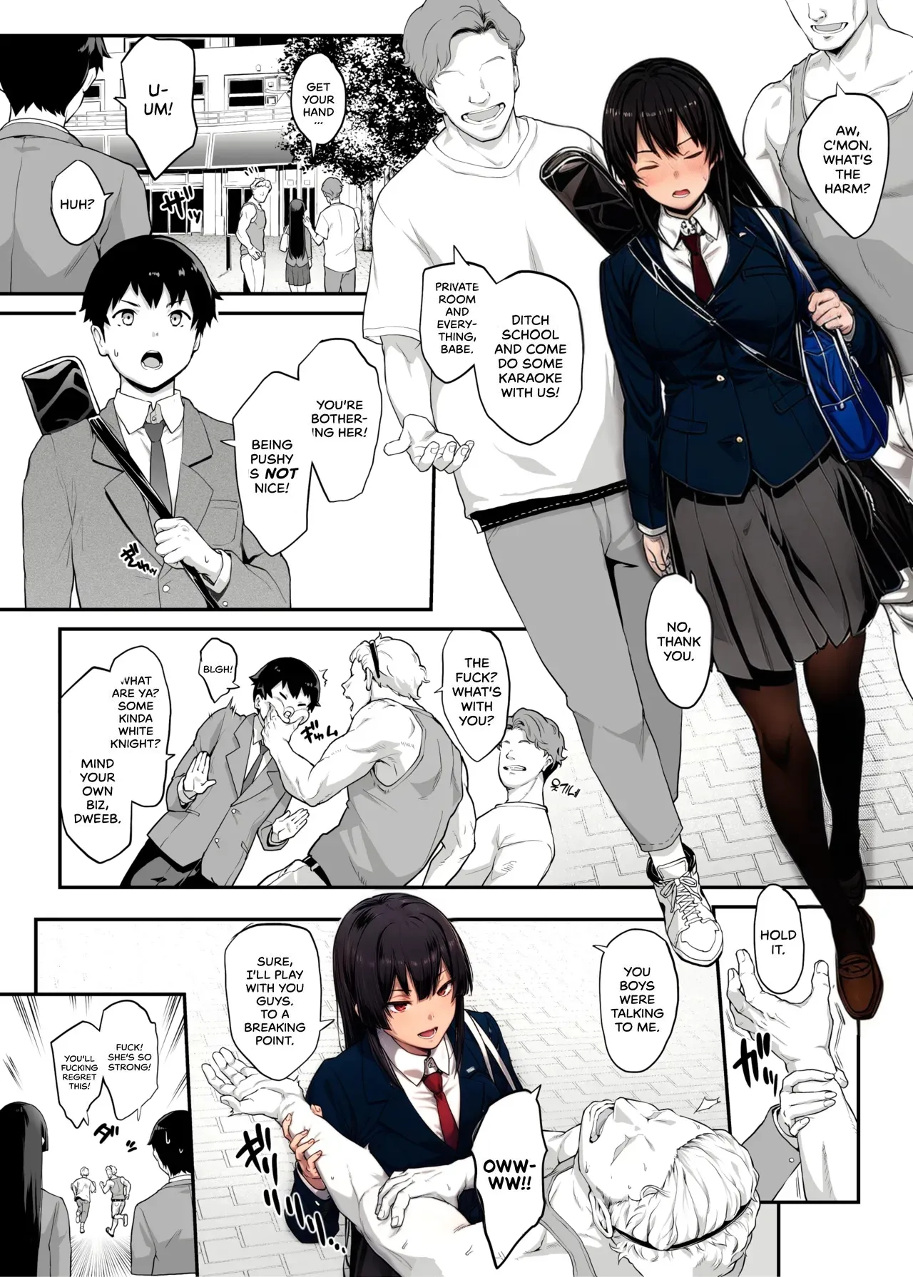 My Childhood Crush, the Fierce and Beautiful Kendo Club Captain, Would Never Fall for a Fuckboy [Kaedeko] Chapter 1 – page 2