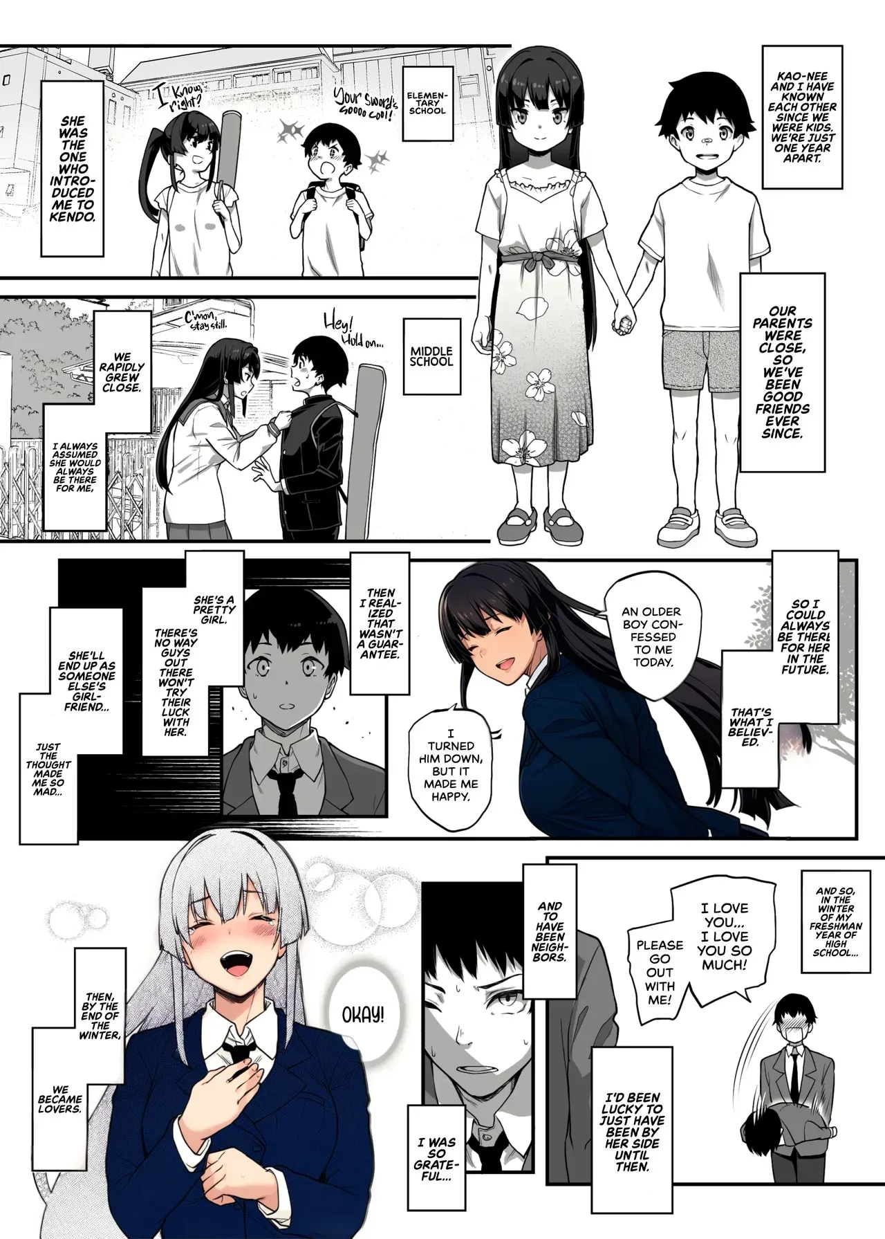 My Childhood Crush, the Fierce and Beautiful Kendo Club Captain, Would Never Fall for a Fuckboy [Kaedeko] Chapter 1 – page 7