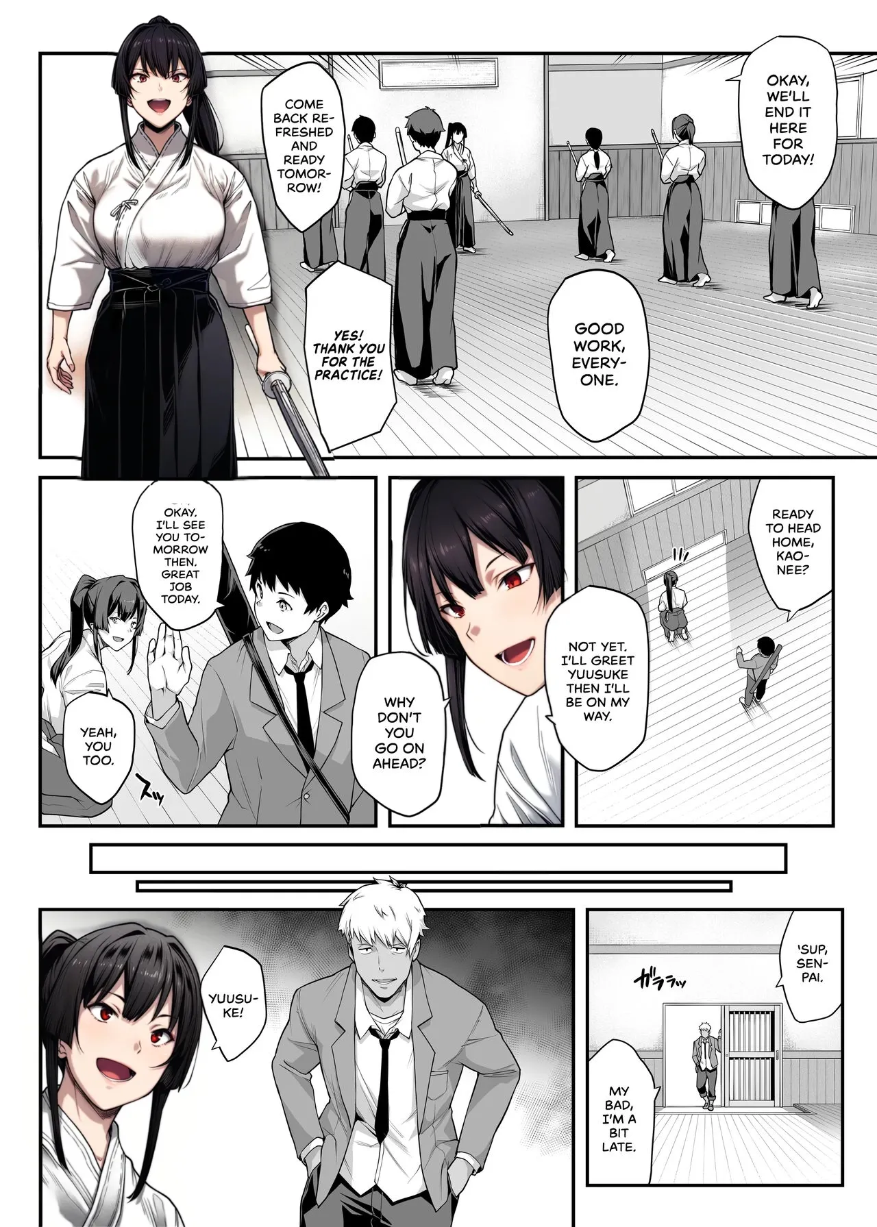 My Childhood Crush, the Fierce and Beautiful Kendo Club Captain, Would Never Fall for a Fuckboy [Kaedeko] Chapter 1 – page 15