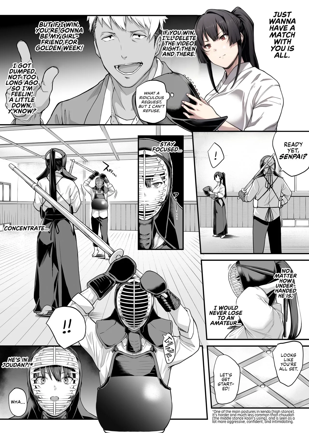 My Childhood Crush, the Fierce and Beautiful Kendo Club Captain, Would Never Fall for a Fuckboy [Kaedeko] Chapter 1 – page 18