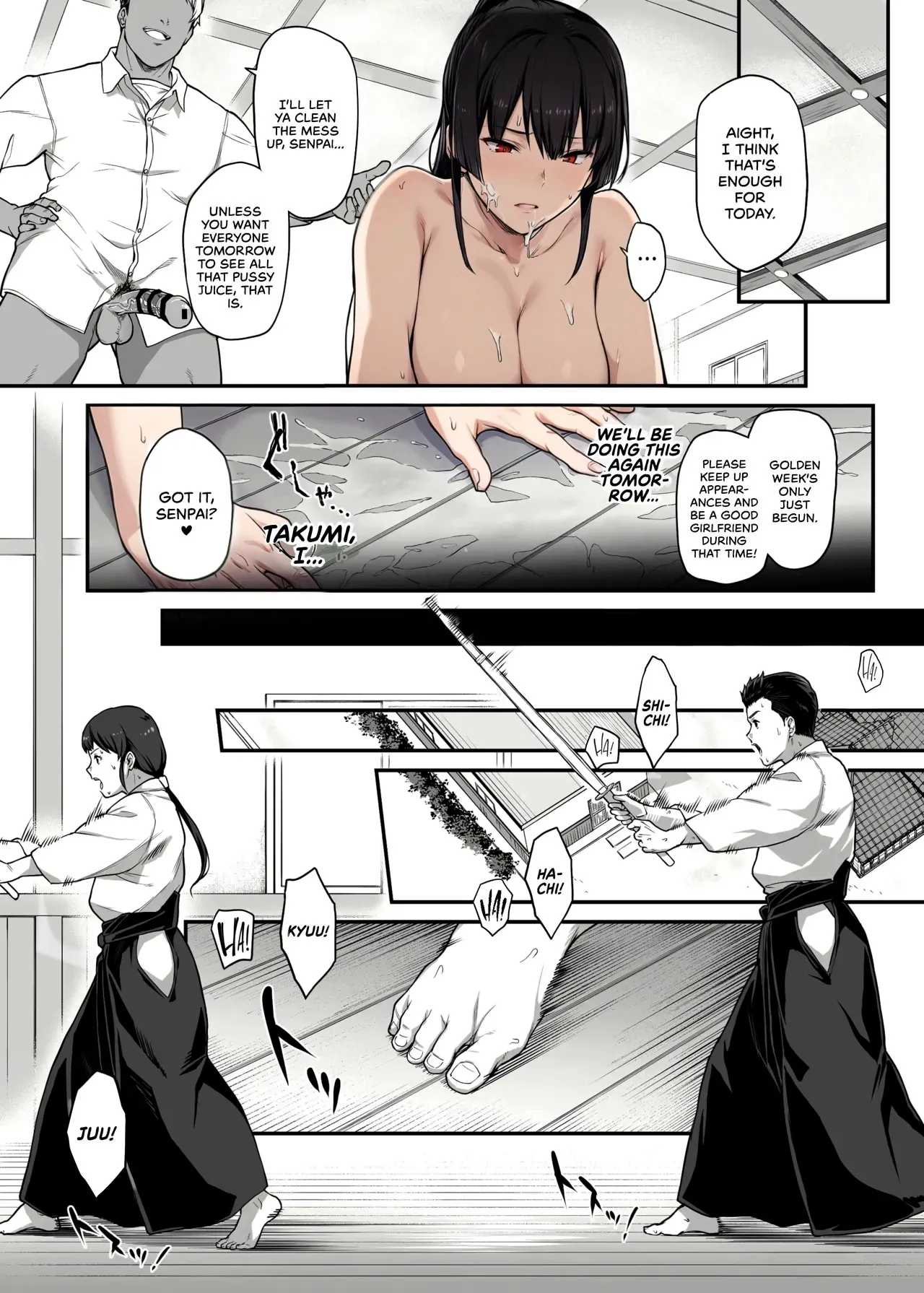 My Childhood Crush, the Fierce and Beautiful Kendo Club Captain, Would Never Fall for a Fuckboy [Kaedeko] Chapter 1 – page 28