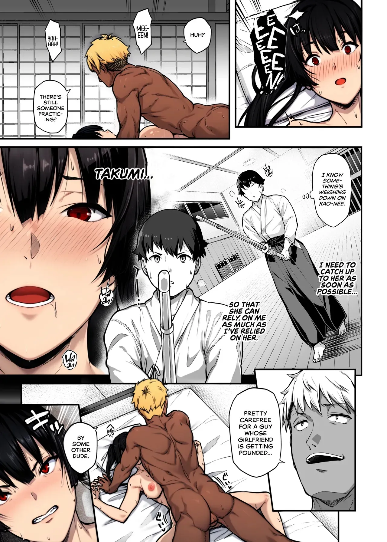 My Childhood Crush, the Fierce and Beautiful Kendo Club Captain, Would Never Fall for a Fuckboy [Kaedeko] Chapter 1 – page 40