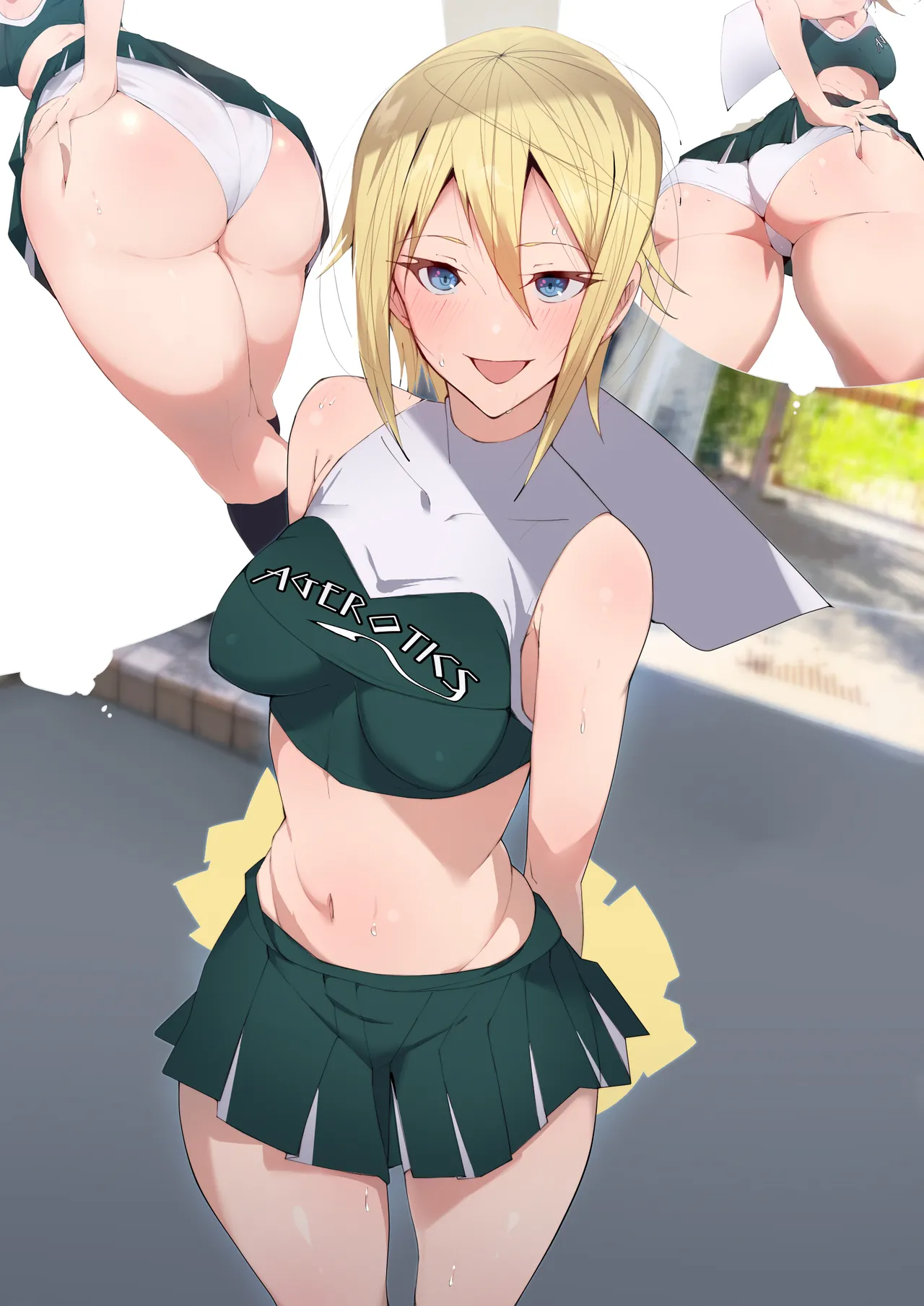 The Lewd Girl With Juicy Curves From America, Cheergirl-Chan [Agobitch] Chapter 1 – page 15