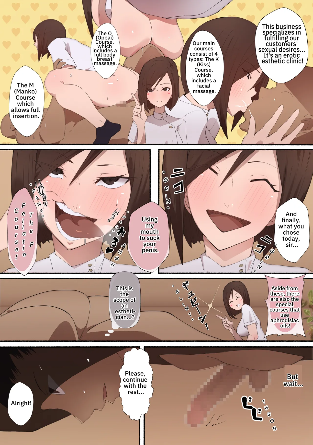 Working Woman - Erotic Salon [Agobitch] Chapter 1 – page 7