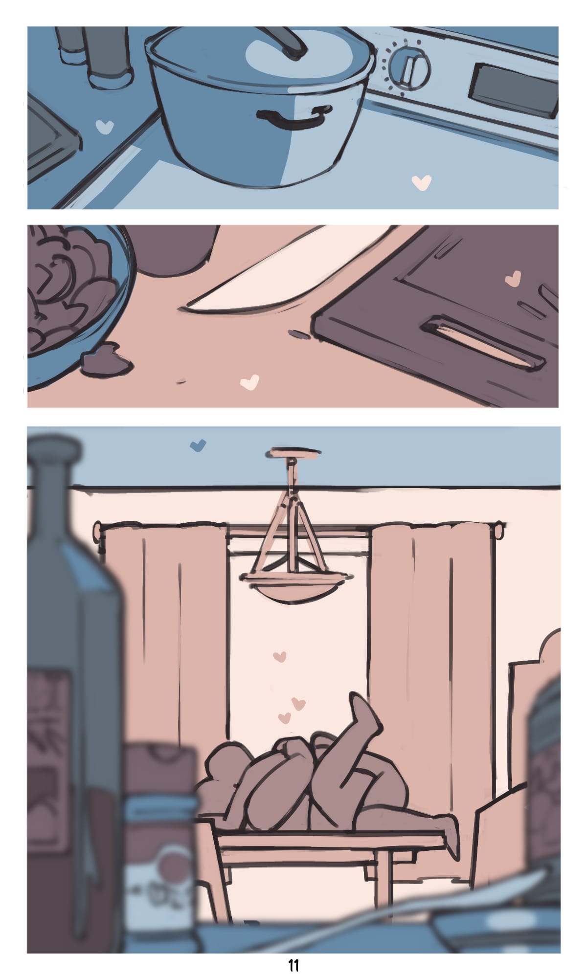 Giving Thanks for Family [NotEnoughMilk] 1 . Giving Thanks for Family - Chapter 1 [NotEnoughMilk] – page 11