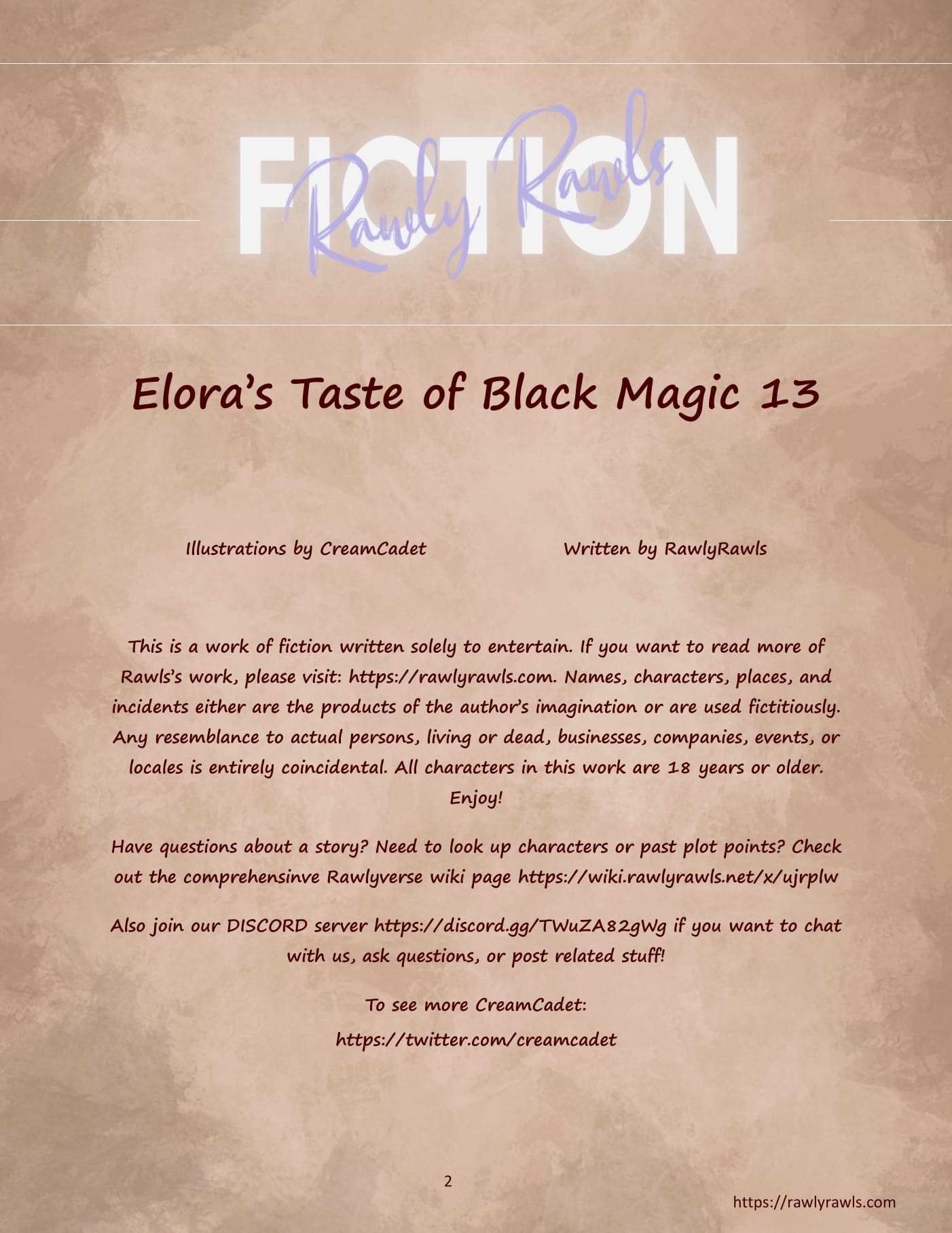 Elora's Taste of Black Magic [CreamCadet , RawlyRawls] 13 . Elora’s Taste of Black Magic - Chapter 13 [CreamCadet , RawlyRawls] – page 2