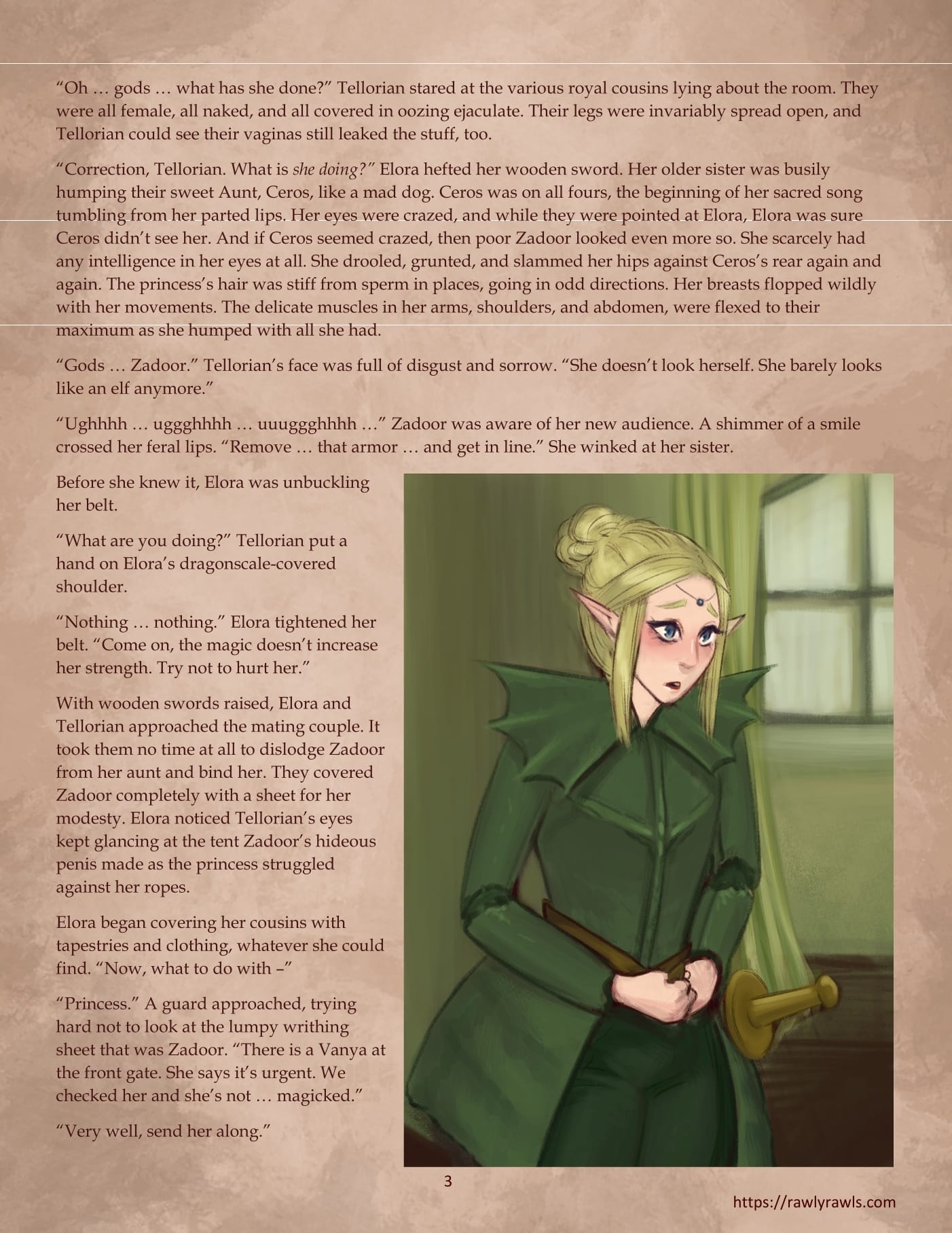 Elora's Taste of Black Magic [CreamCadet , RawlyRawls] 13 . Elora’s Taste of Black Magic - Chapter 13 [CreamCadet , RawlyRawls] – page 3