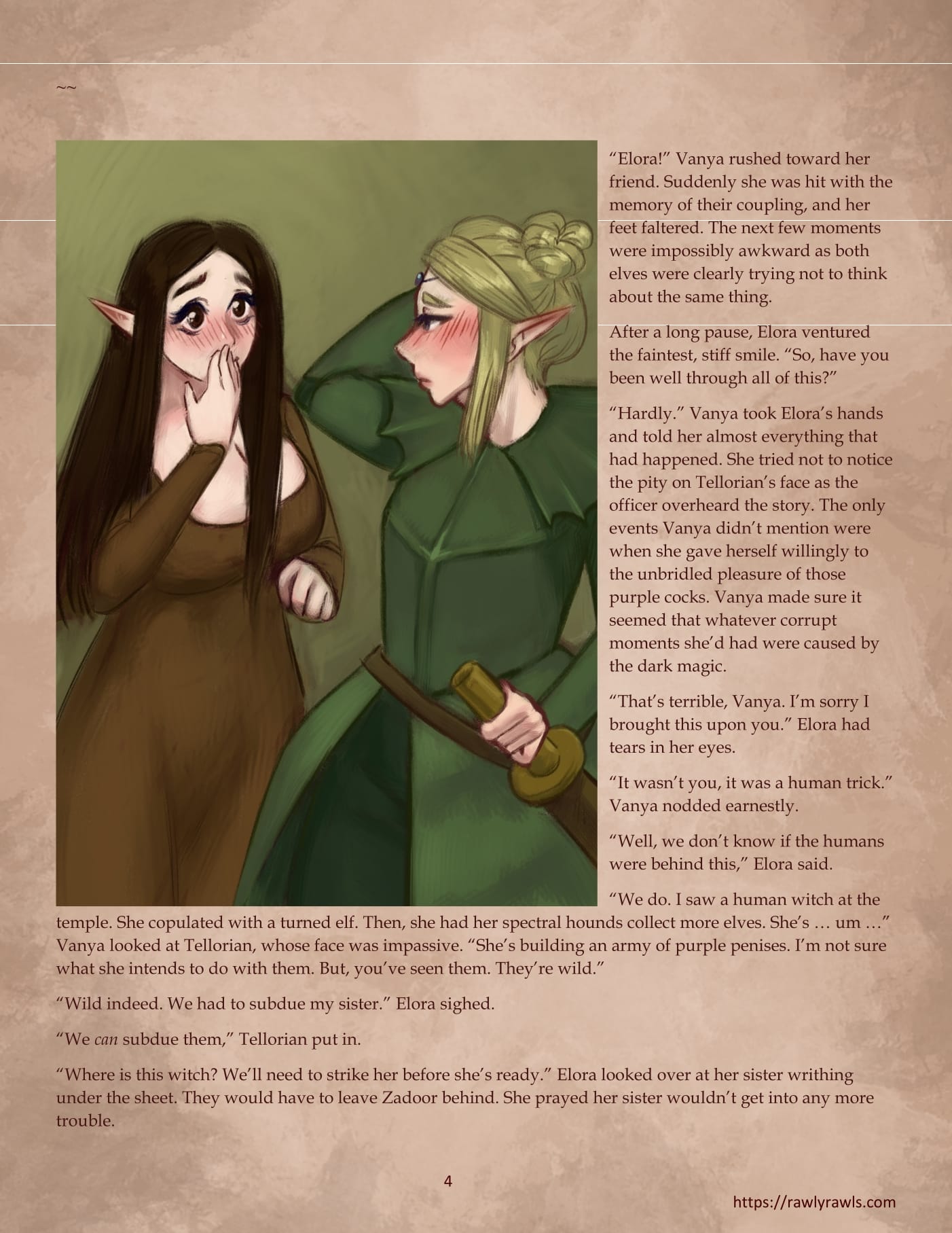 Elora's Taste of Black Magic [CreamCadet , RawlyRawls] 13 . Elora’s Taste of Black Magic - Chapter 13 [CreamCadet , RawlyRawls] – page 4