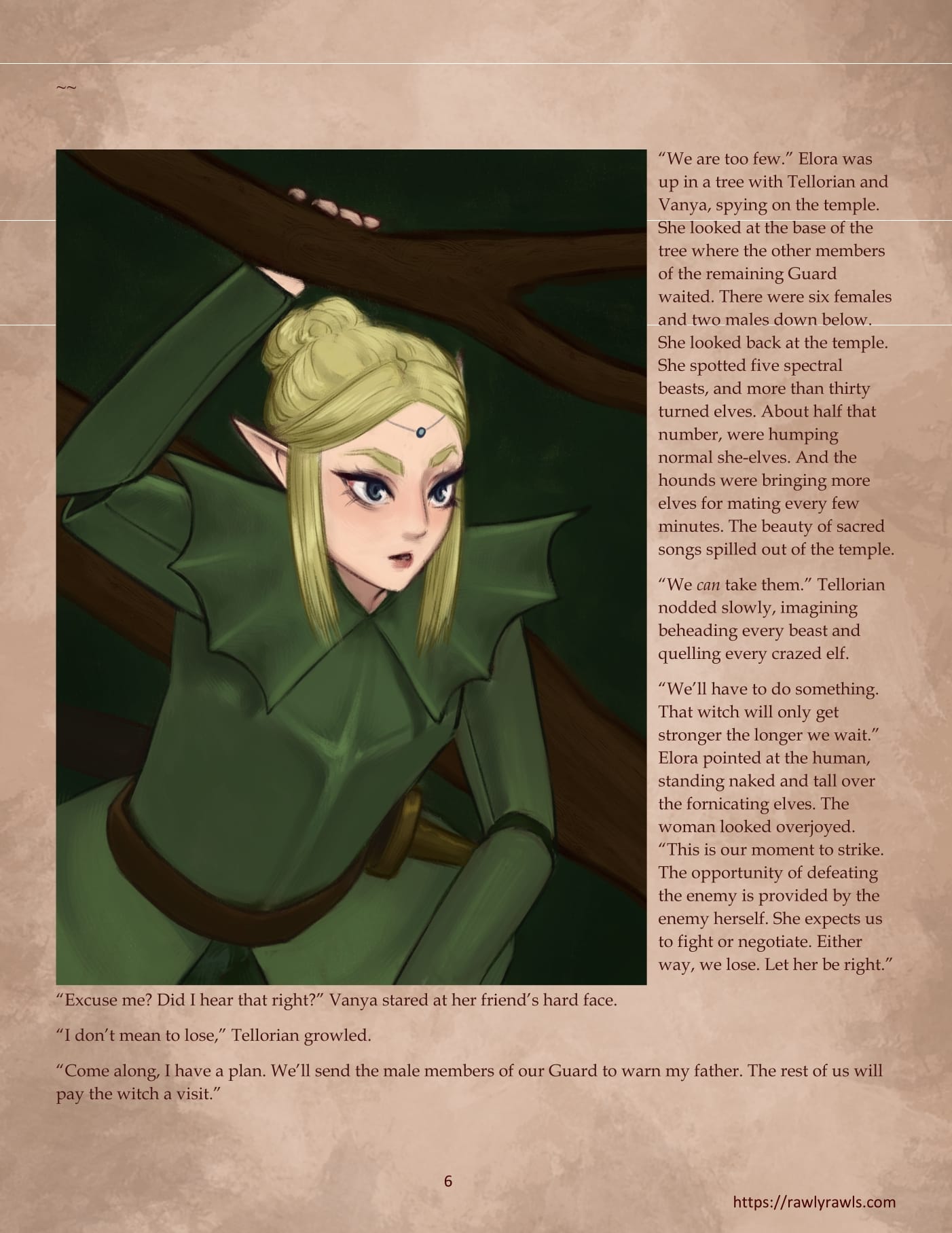 Elora's Taste of Black Magic [CreamCadet , RawlyRawls] 13 . Elora’s Taste of Black Magic - Chapter 13 [CreamCadet , RawlyRawls] – page 6