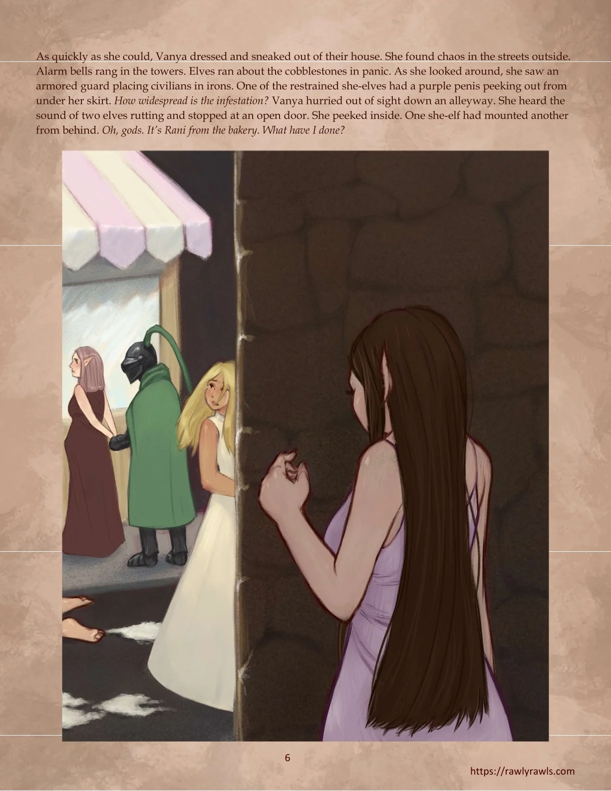 Elora's Taste of Black Magic [CreamCadet , RawlyRawls] 8 . Elora’s Taste of Black Magic - Chapter 8 [CreamCadet , RawlyRawls] – page 6