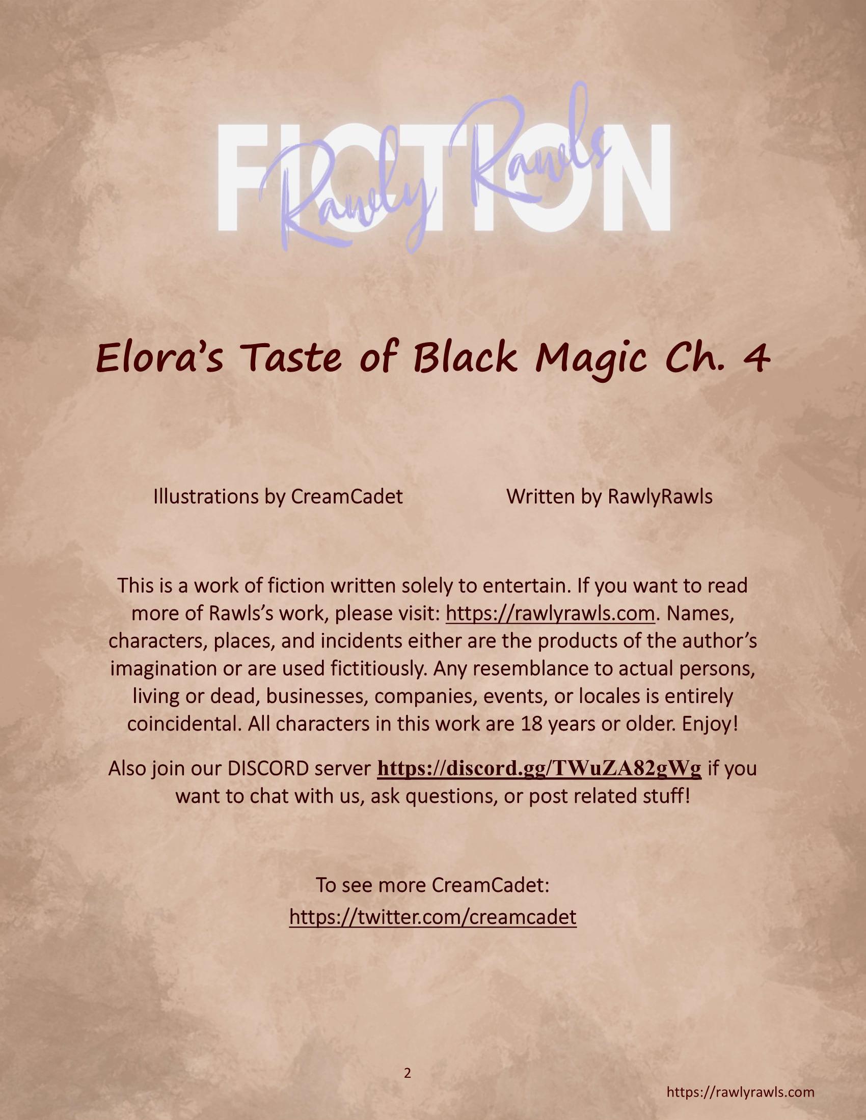 Elora's Taste of Black Magic [CreamCadet , RawlyRawls] 4 . Elora’s Taste of Black Magic - Chapter 4 [CreamCadet , RawlyRawls] – page 2