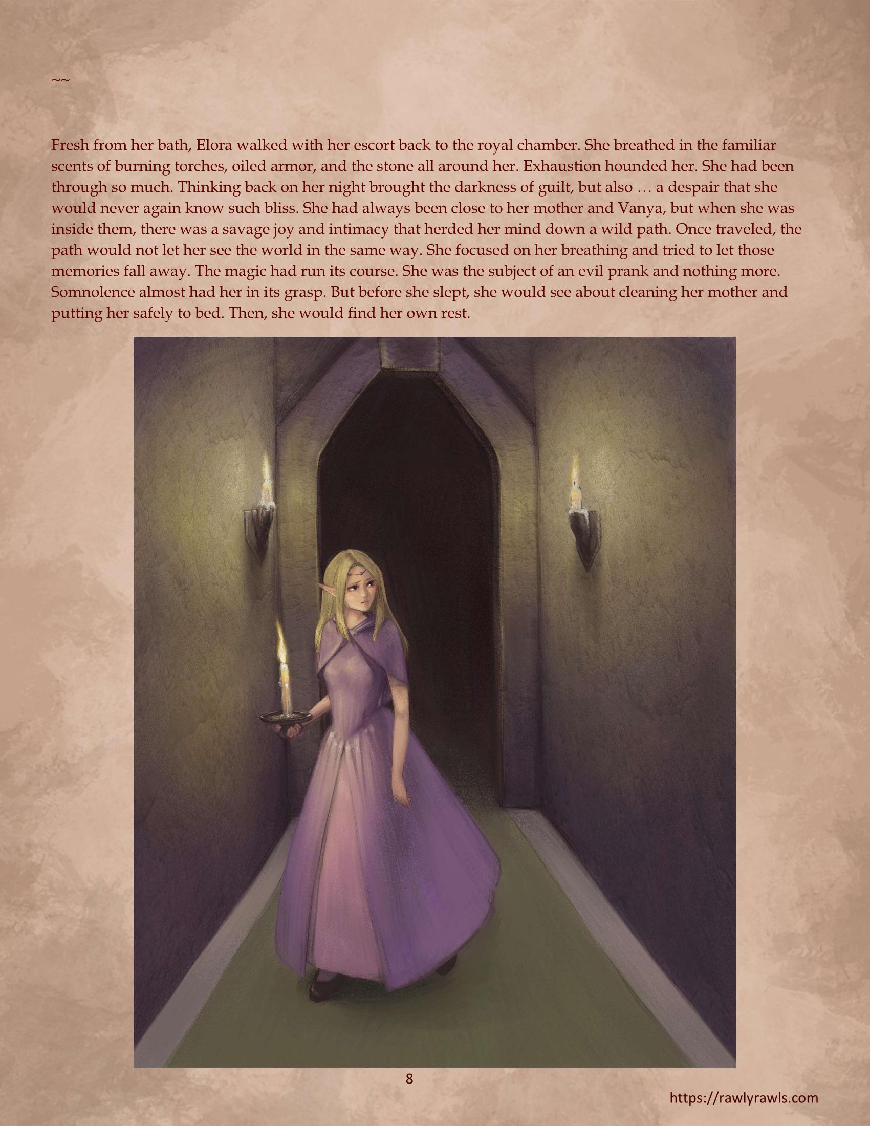 Elora's Taste of Black Magic [CreamCadet , RawlyRawls] 4 . Elora’s Taste of Black Magic - Chapter 4 [CreamCadet , RawlyRawls] – page 8