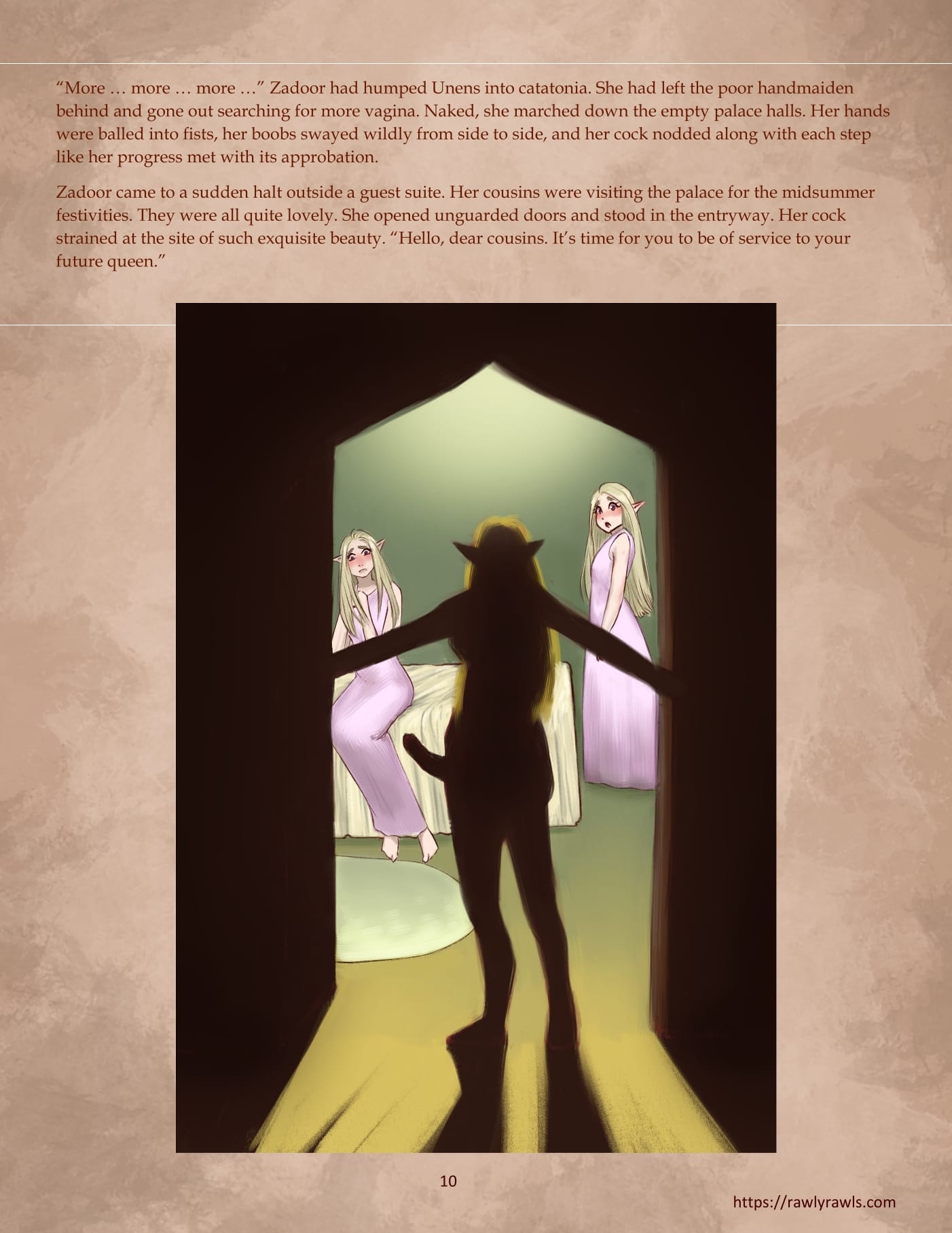 Elora's Taste of Black Magic [CreamCadet , RawlyRawls] 11 . Elora’s Taste of Black Magic - Chapter 11 [CreamCadet , RawlyRawls] – page 10