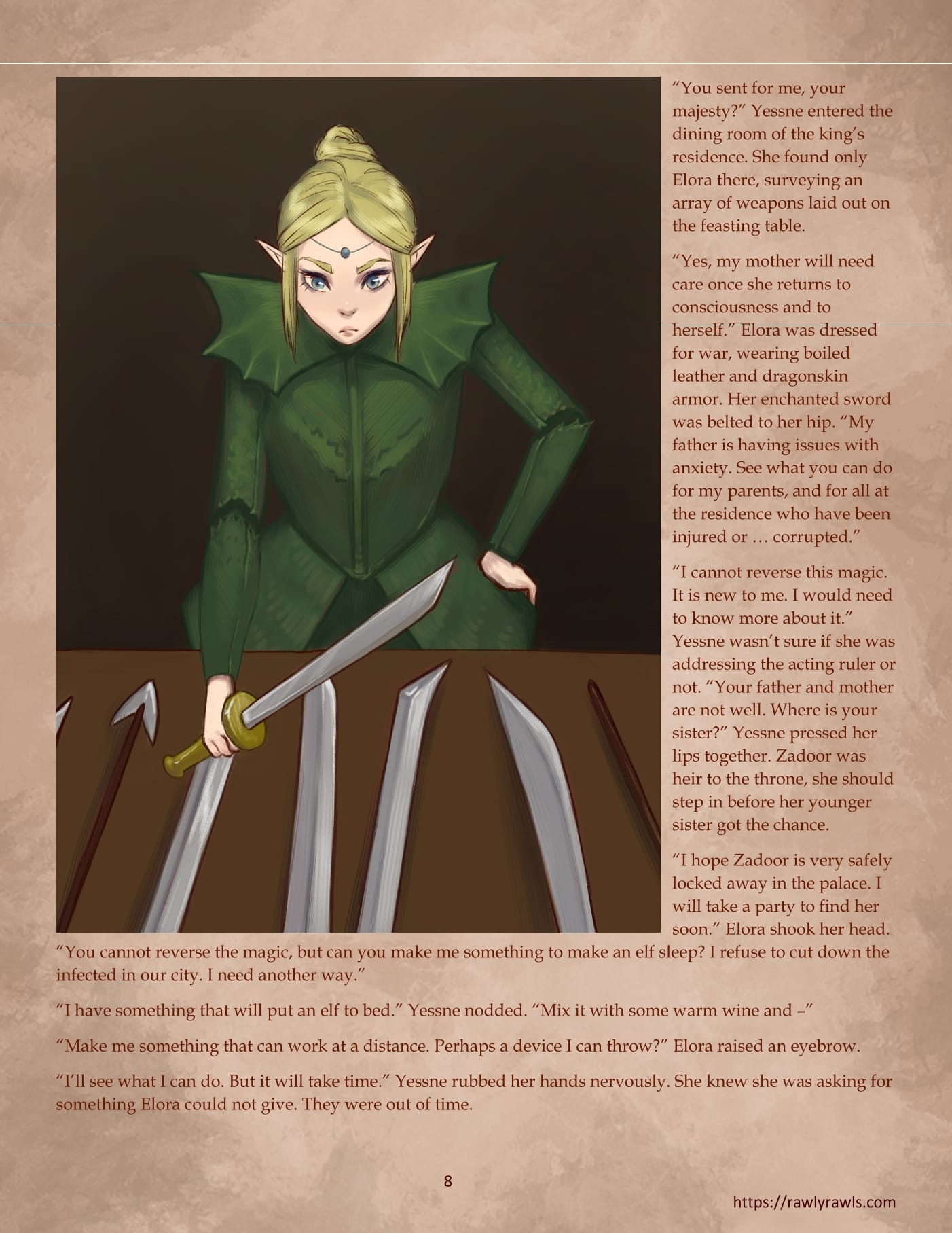 Elora's Taste of Black Magic [CreamCadet , RawlyRawls] 11 . Elora’s Taste of Black Magic - Chapter 11 [CreamCadet , RawlyRawls] – page 8
