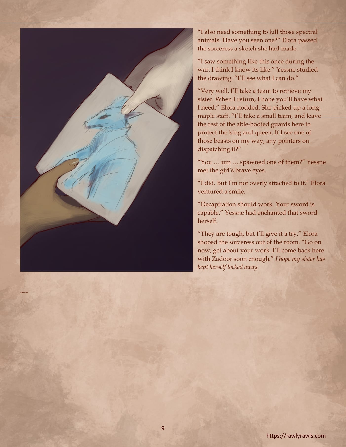 Elora's Taste of Black Magic [CreamCadet , RawlyRawls] 11 . Elora’s Taste of Black Magic - Chapter 11 [CreamCadet , RawlyRawls] – page 9