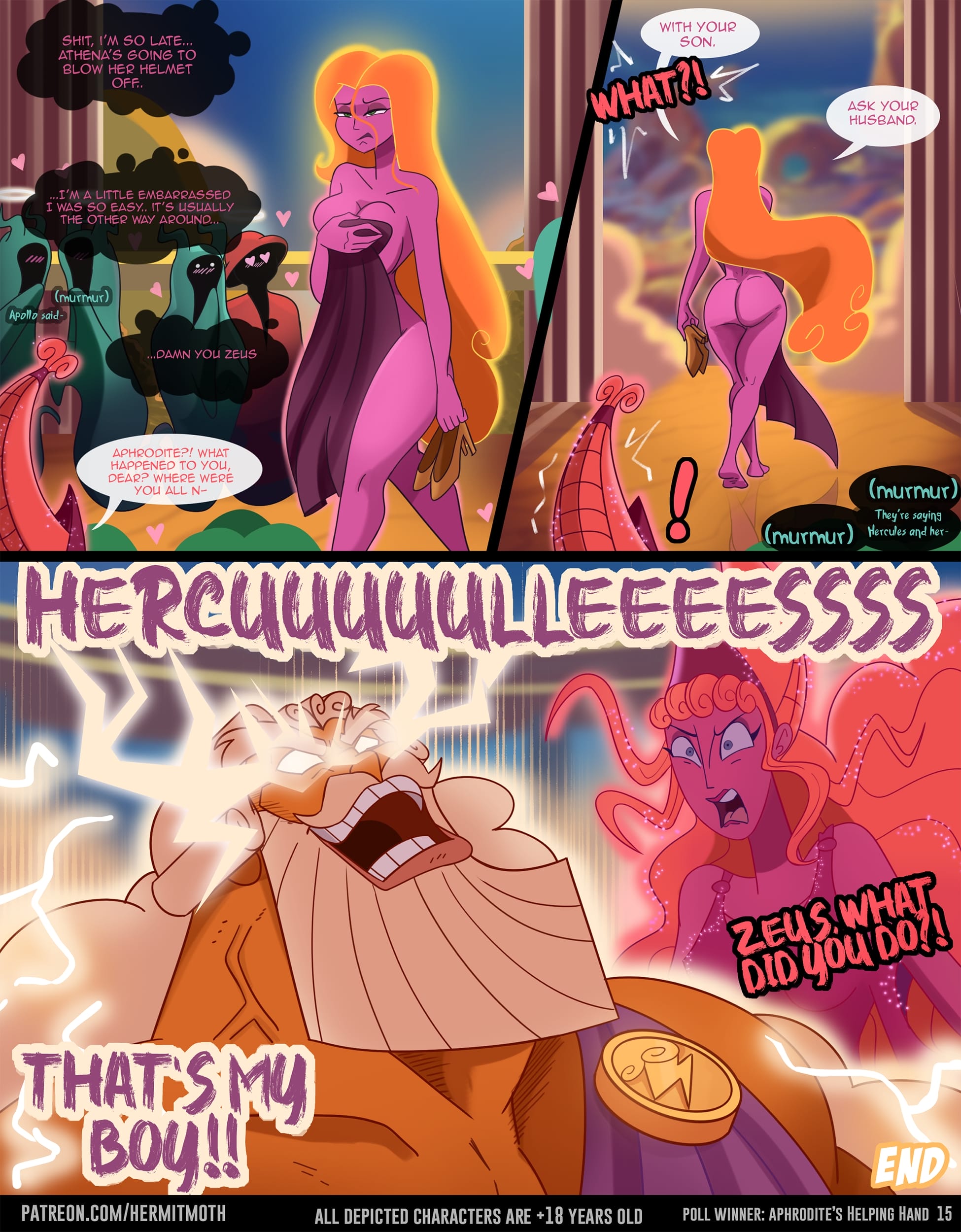 Aphrodite’s Lesson (Hercules) [HermitMoth] 1 . Aphrodite's Helping Hand - Chapter 1 (Hercules) [Hermit Moth] – page 15